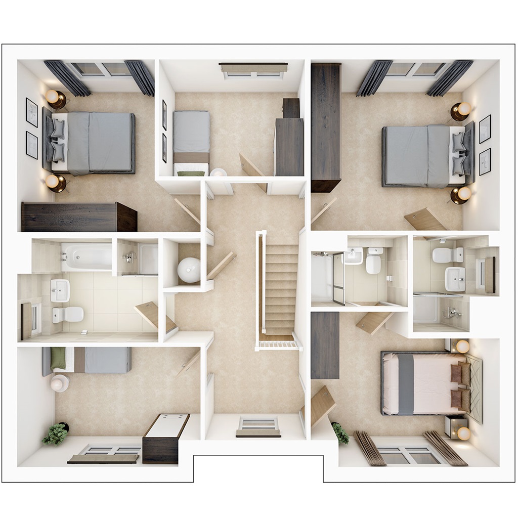 The Thirlford - Plot 45, Stoke Rise, Stoke Gifford Bypass, Stoke Gifford floorplan