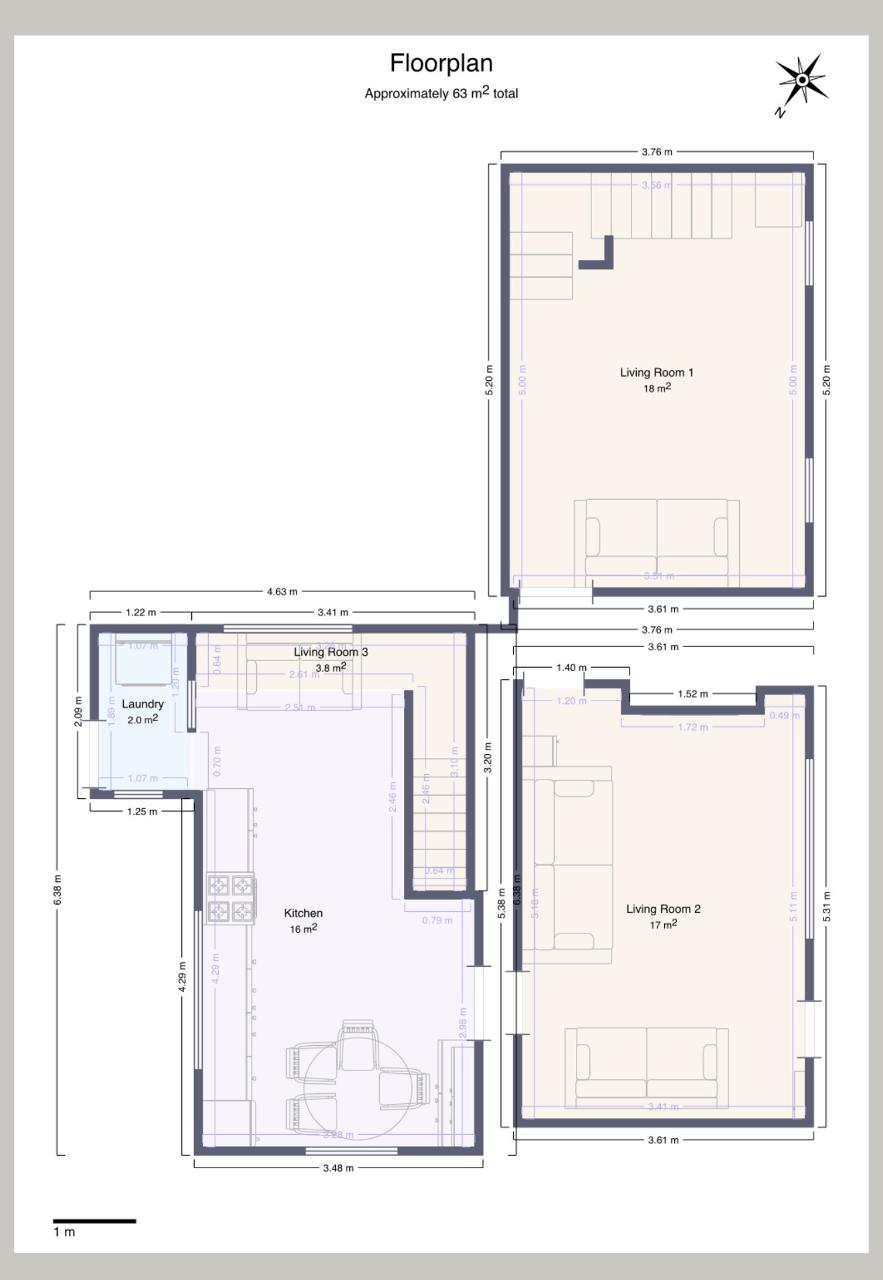 3, Pant-Cad-Ivor Cottages, Merthyr Tydfil floorplan