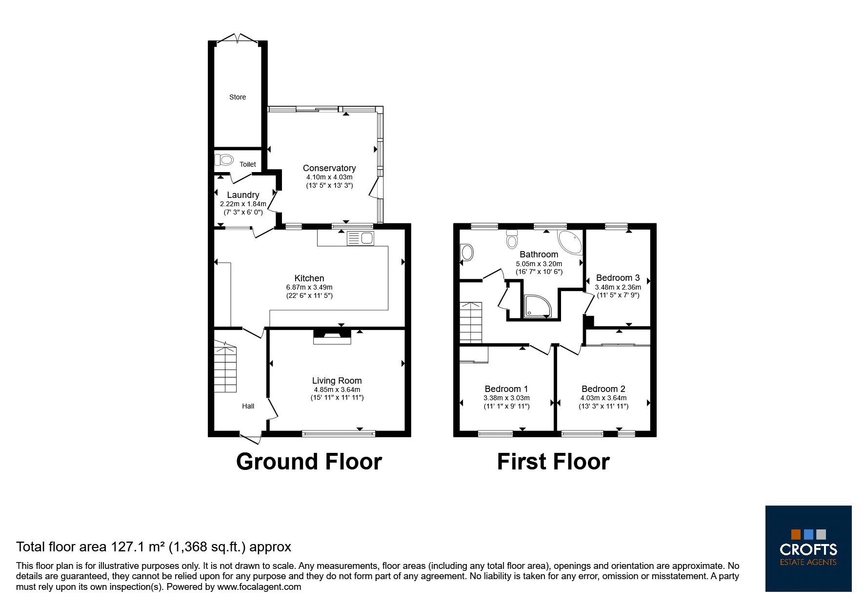39, Broadley Crescent, Louth floorplan