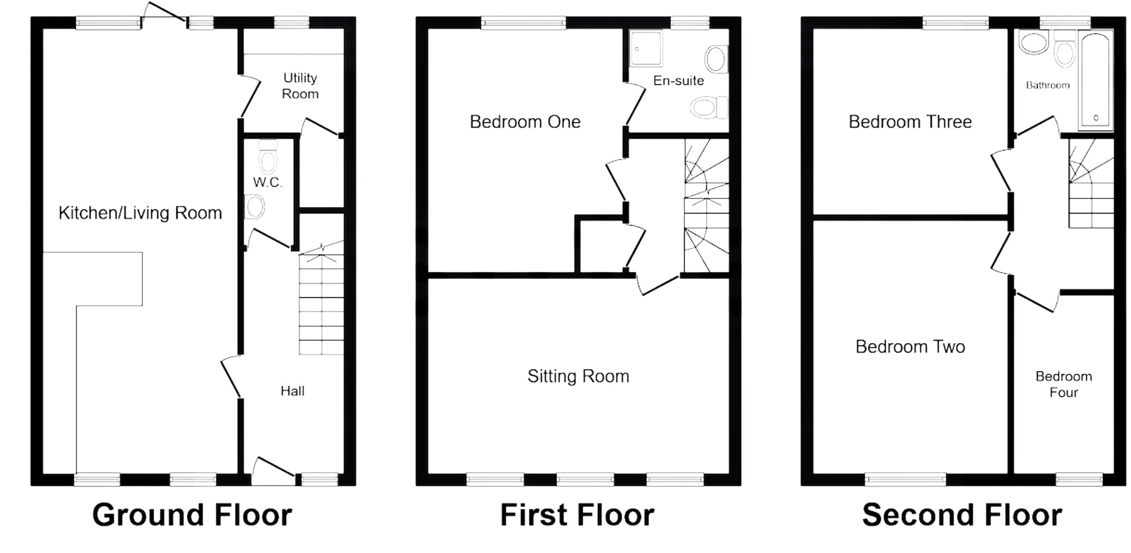 12, Blossom Grove, Retford floorplan