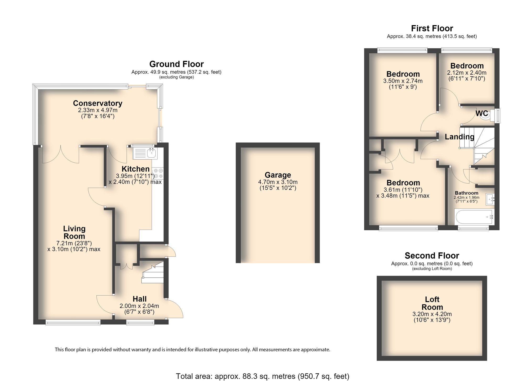 103 Shakespeare Crescent, Dronfield floorplan