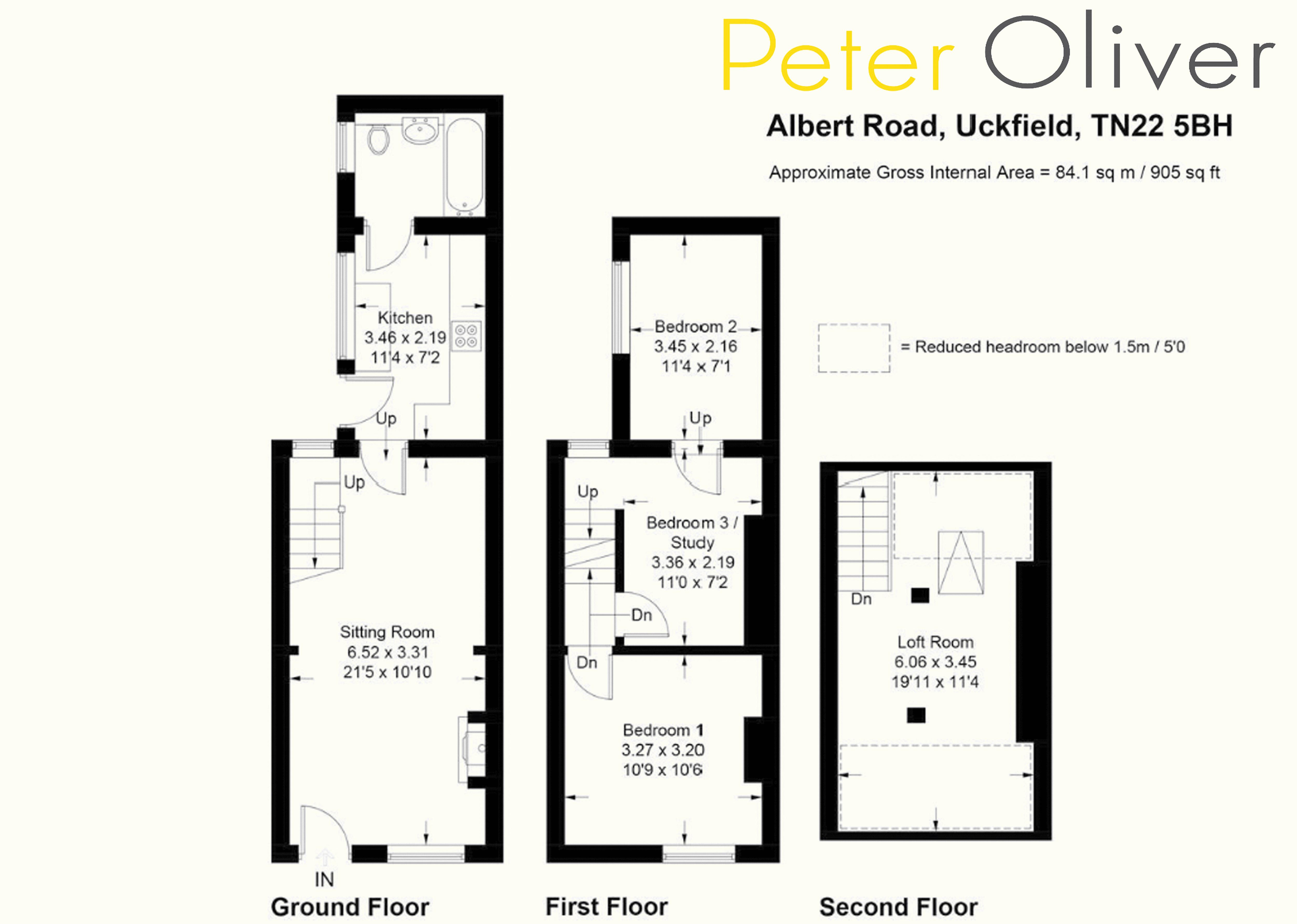 3, Albert Road, Uckfield floorplan