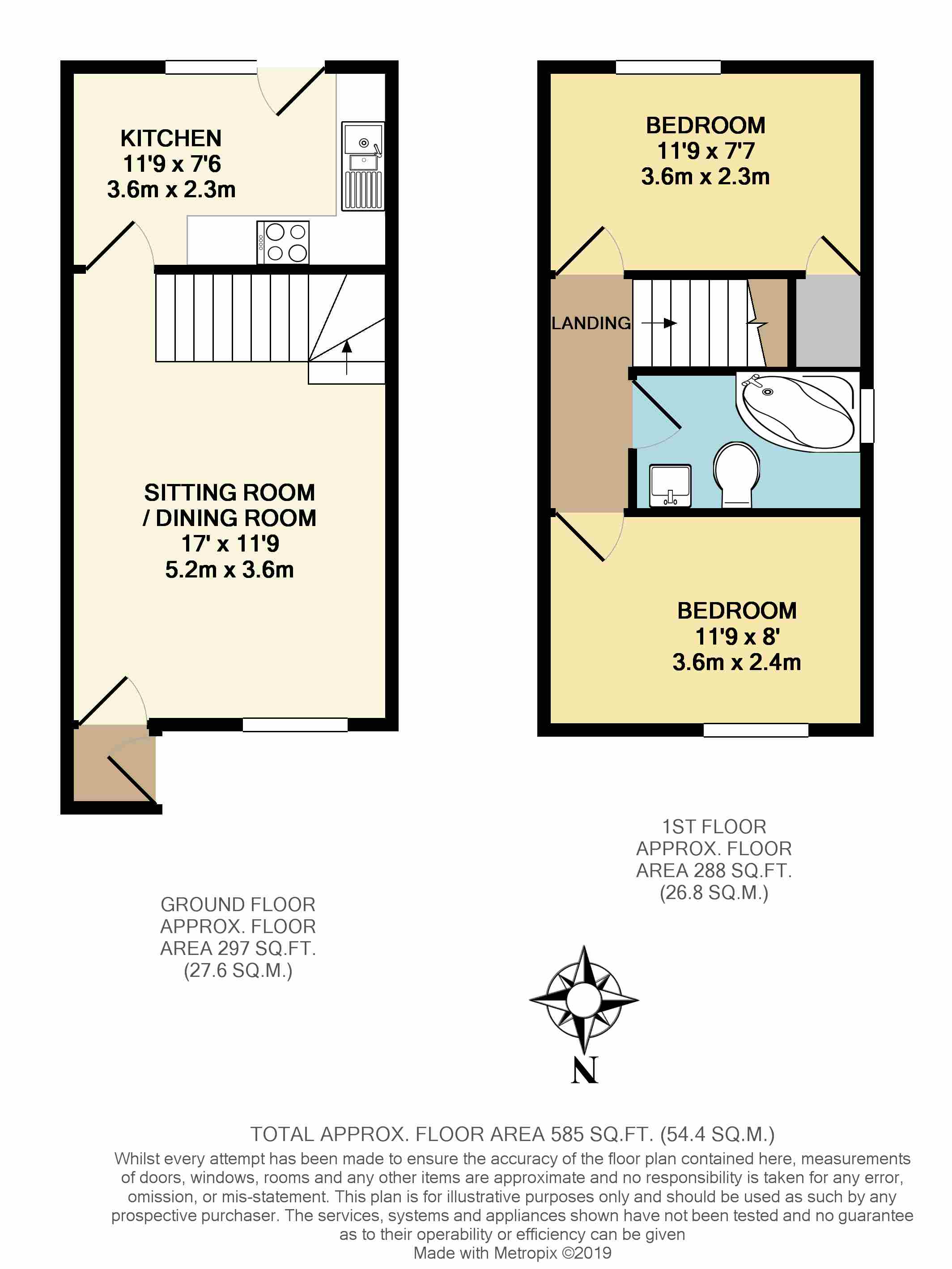 2 Bedrooms End terrace house for sale in The Dell, East Grinstead, West Sussex RH19