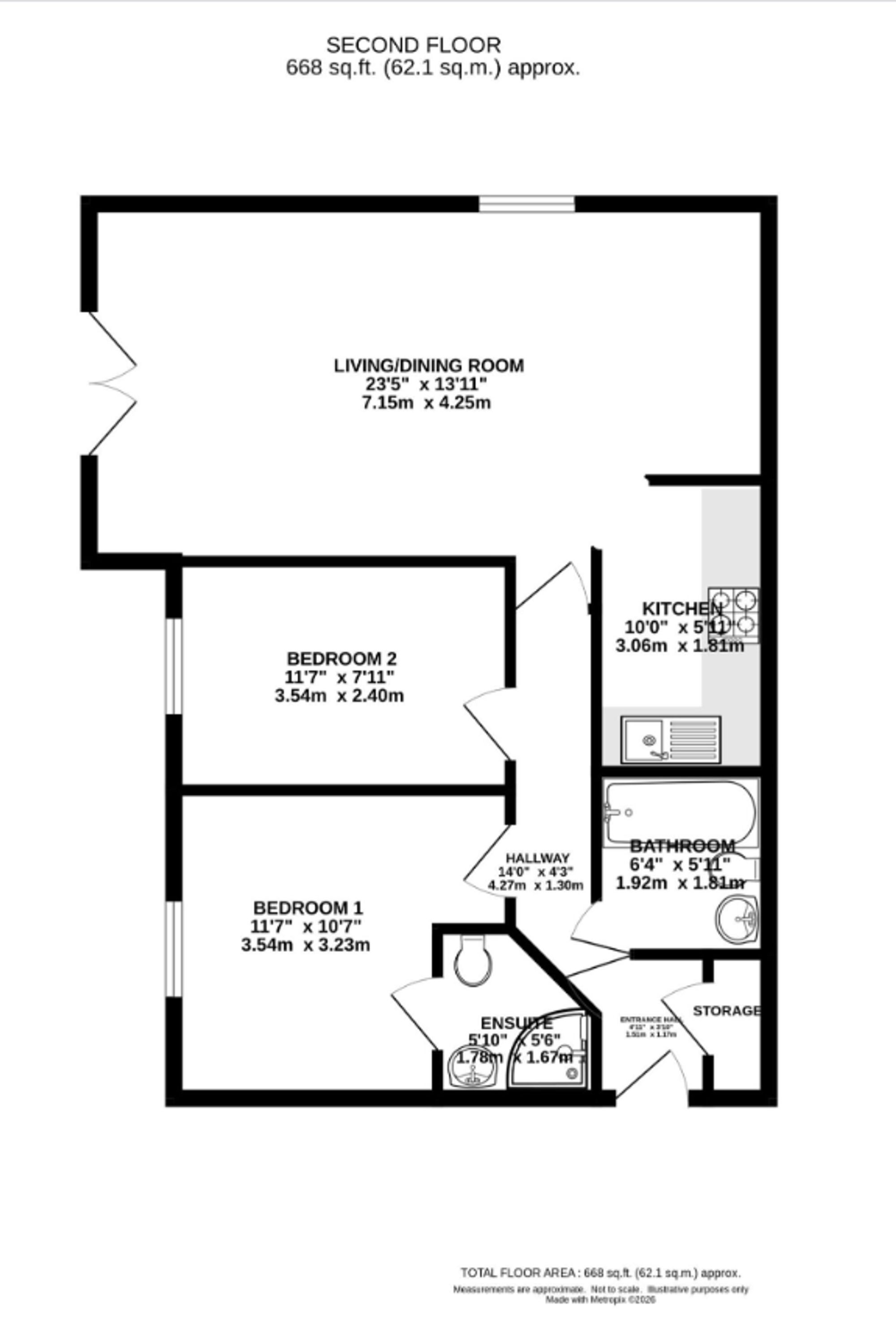 62 Allanson Road, Manchester floorplan
