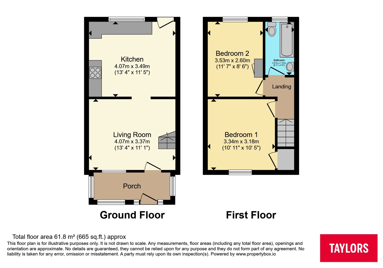 8, Mount Pleasant, Northampton floorplan