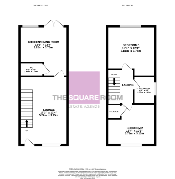 22, Freeman Street, Blackpool floorplan