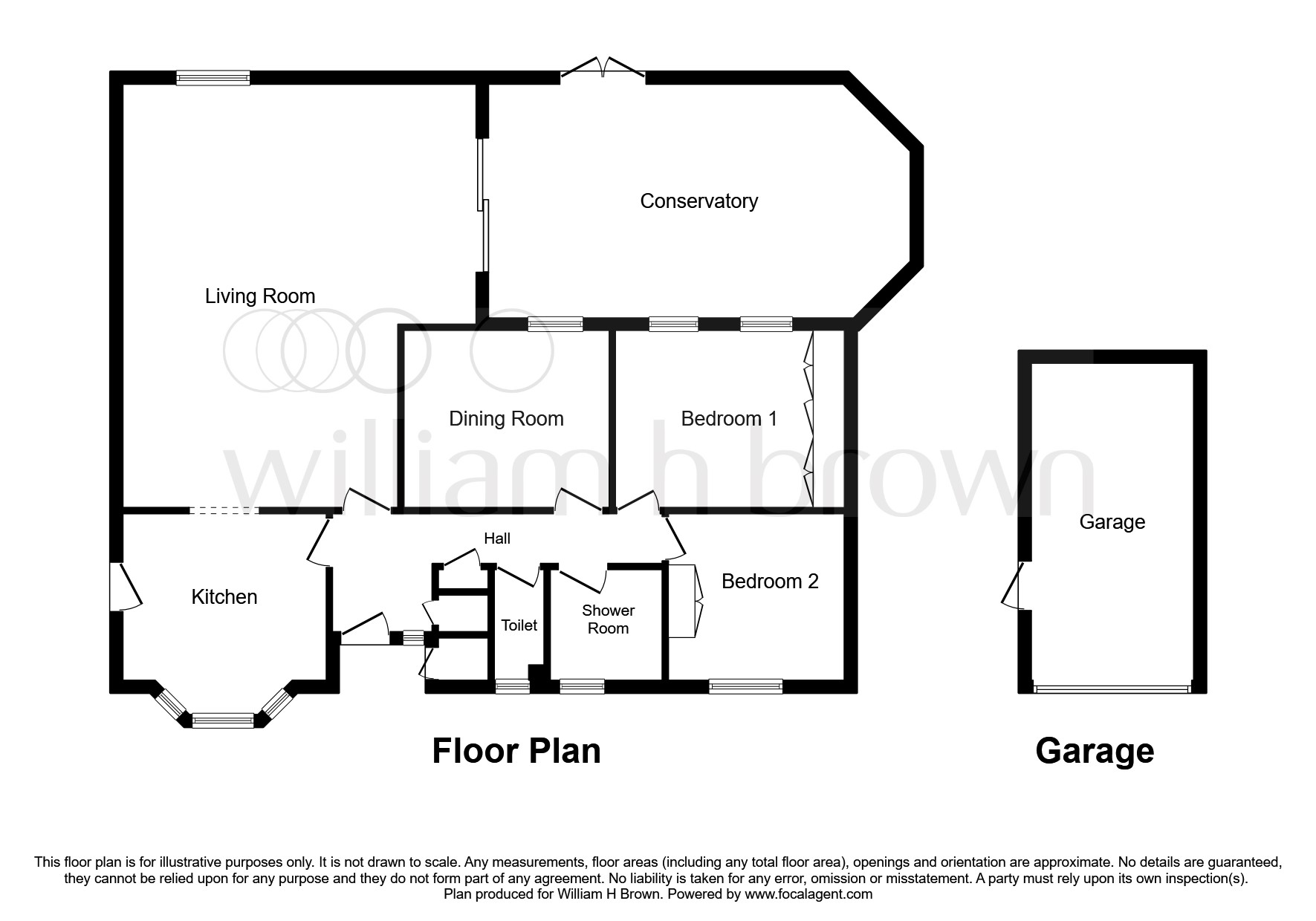 Ryecroft Lane, Fowlmere, Royston SG8, 3 bedroom detached bungalow for