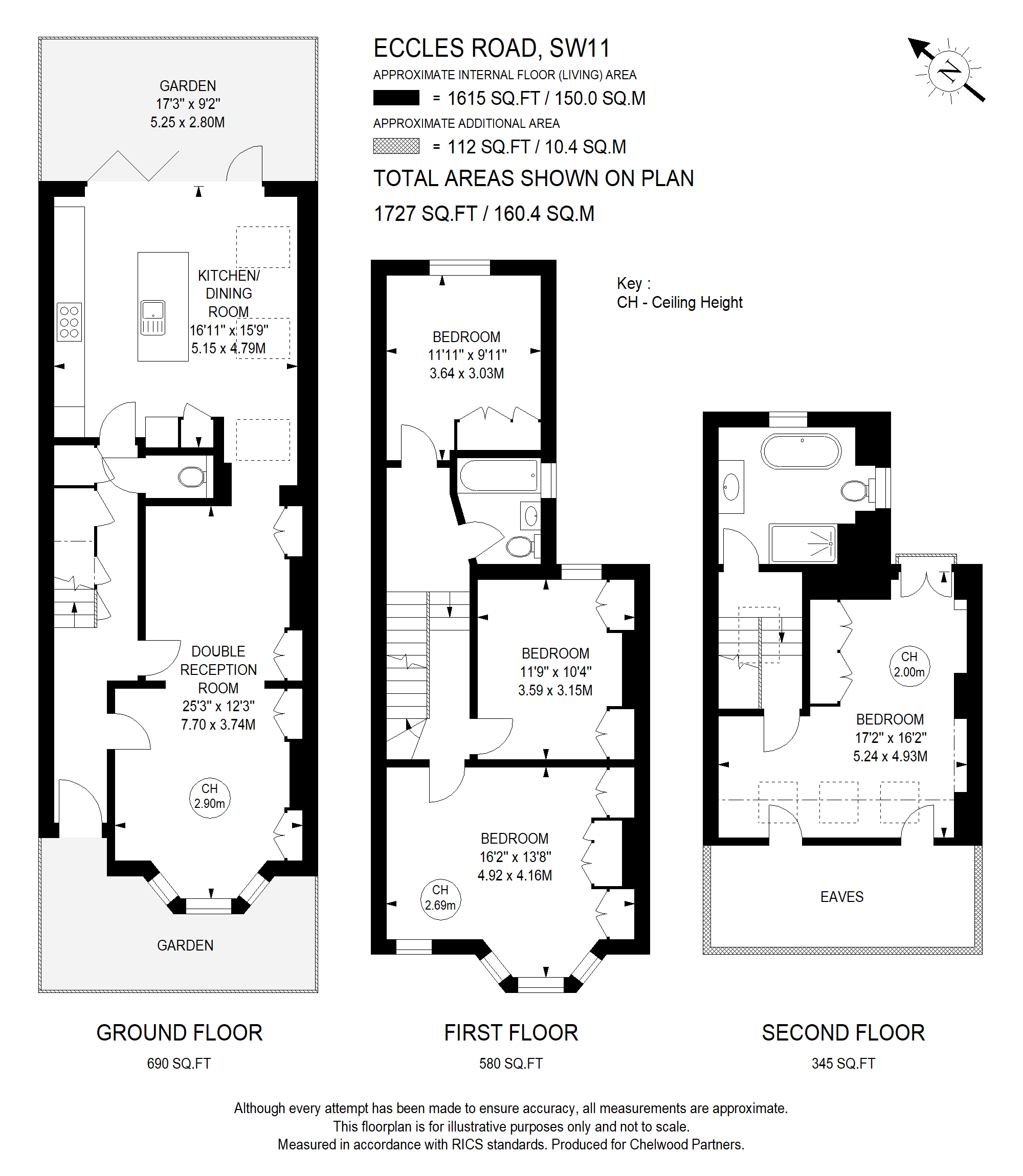 Eccles Road, London floorplan