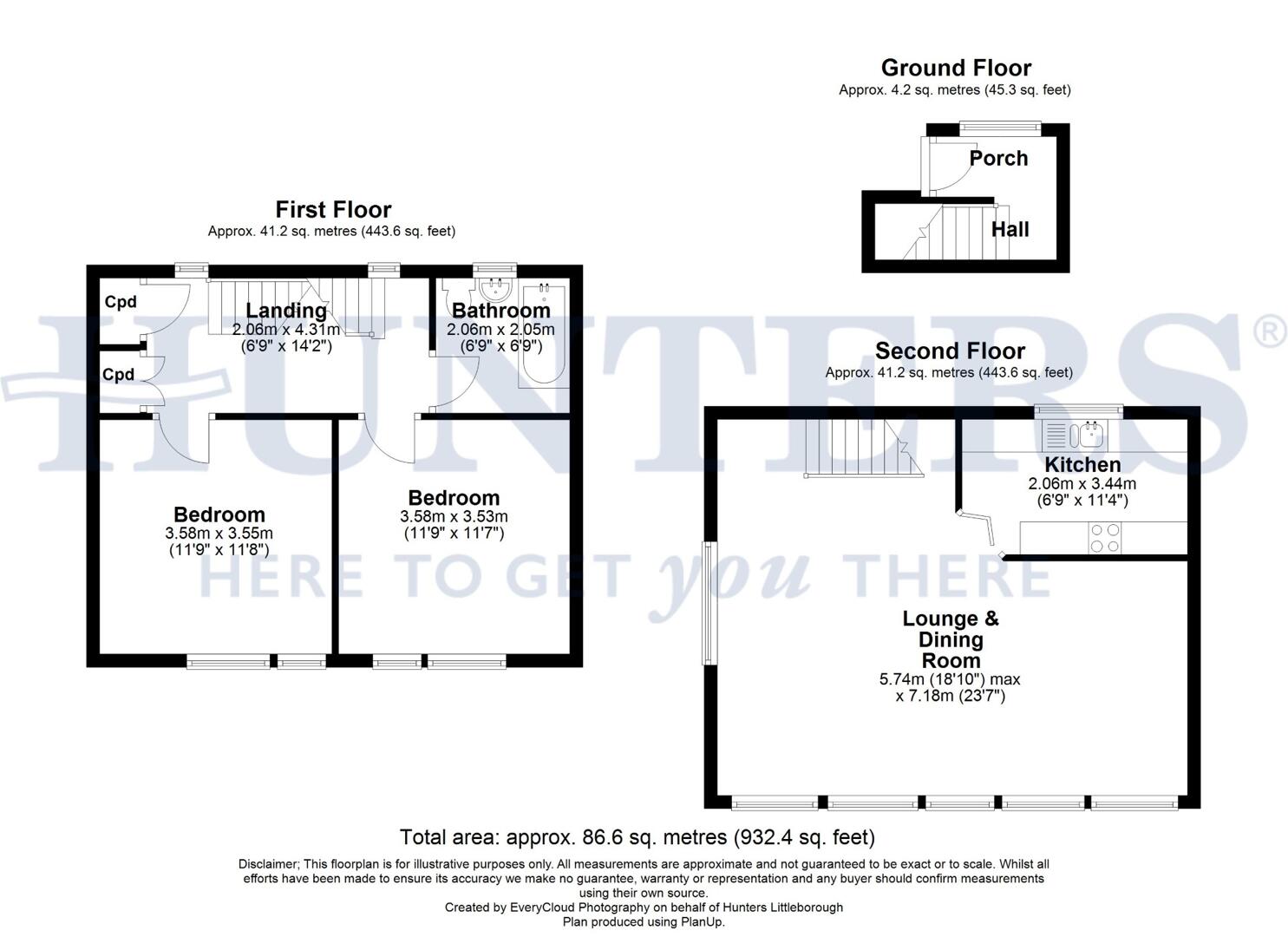 6, Wardle Fold, Rochdale floorplan