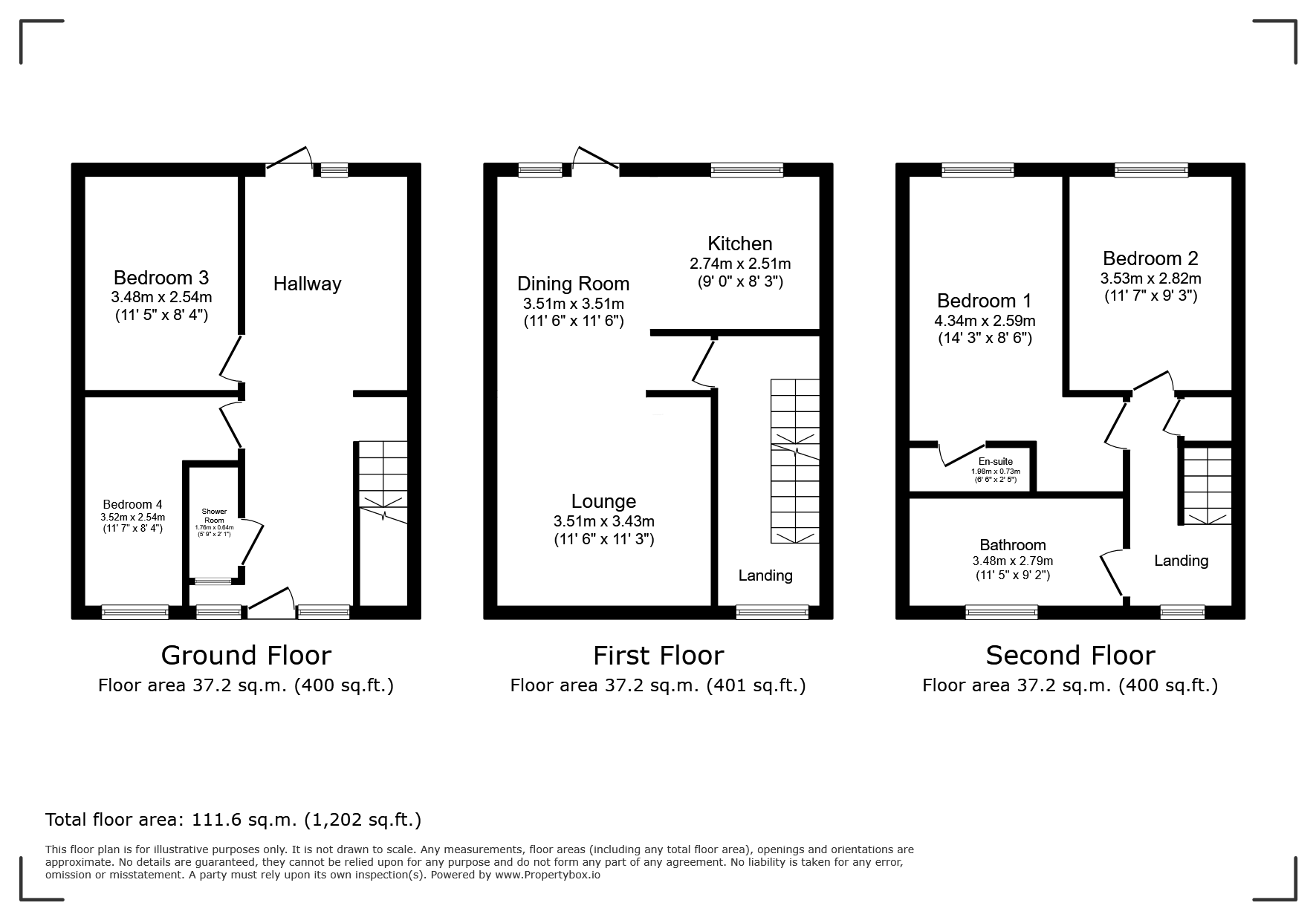 14, St. Johns Road, Warwickshire floorplan
