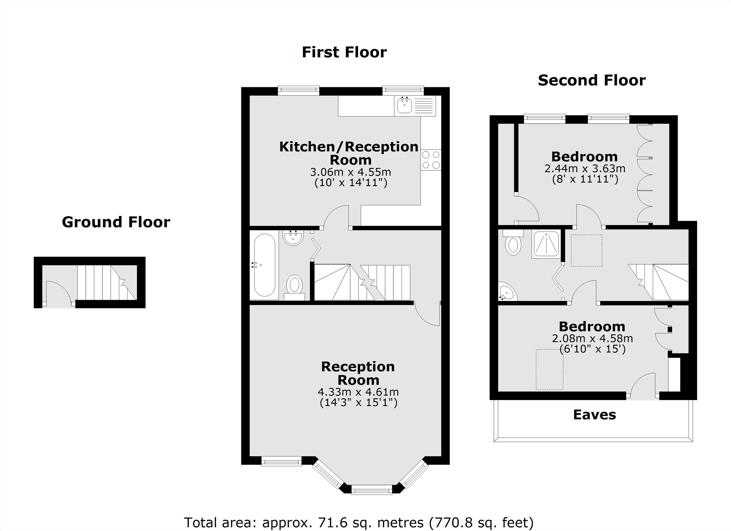 5a, Regina Road, London floorplan