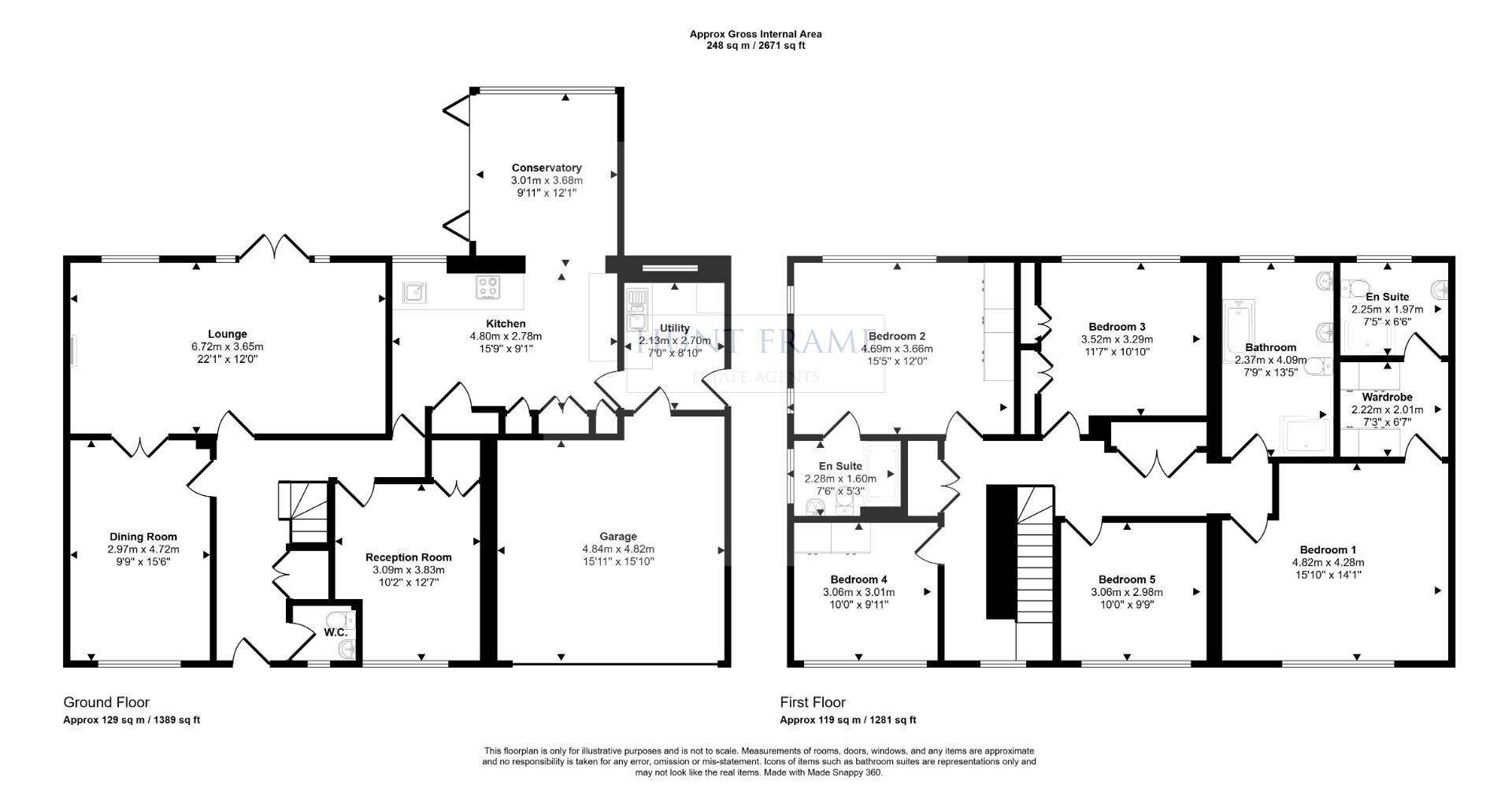 11, Cranborne Avenue, Eastbourne floorplan