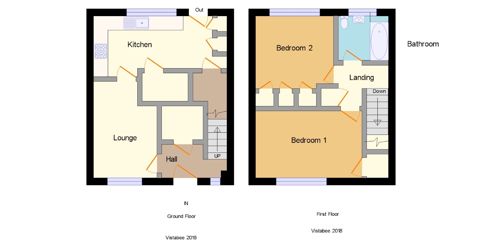 2 Bedrooms Terraced house for sale in Abbotsford Road, Bearsden, Glasgow, East Dunbartonshire G61