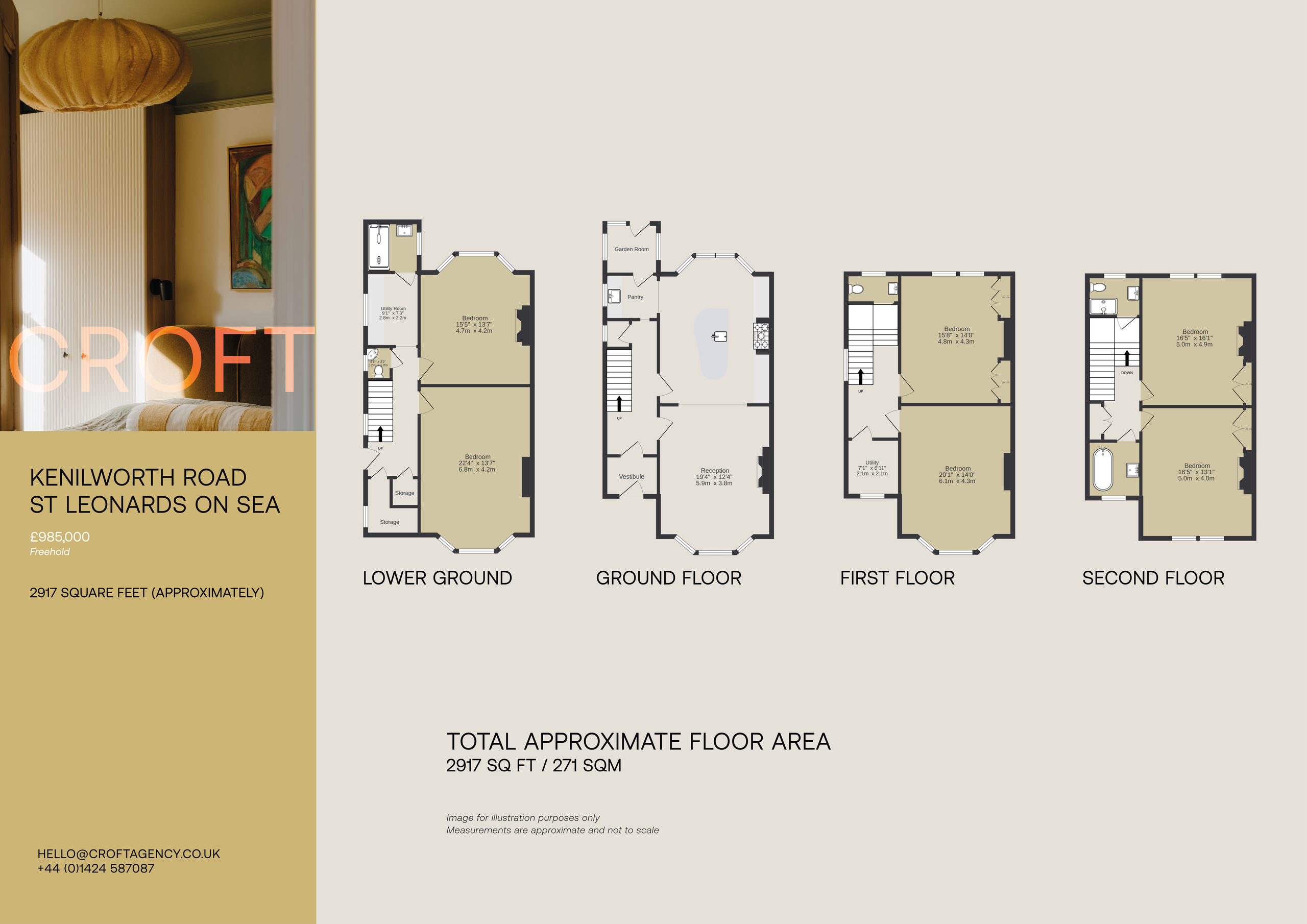 87 Kenilworth Road, St. Leonards-on-Sea floorplan