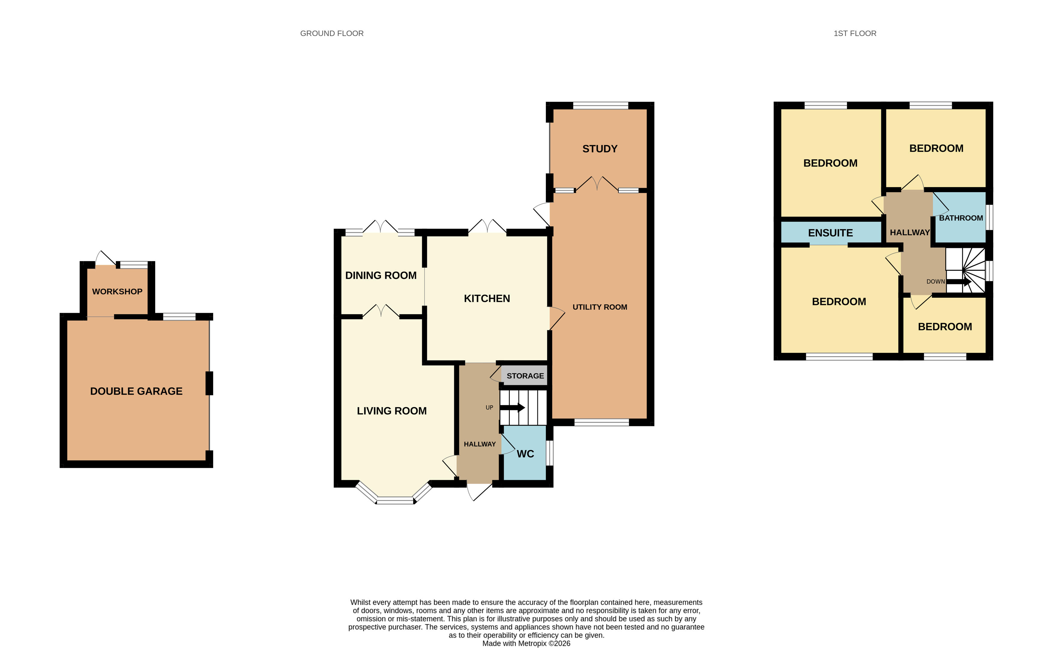 6, Sandford Close, Rugeley floorplan