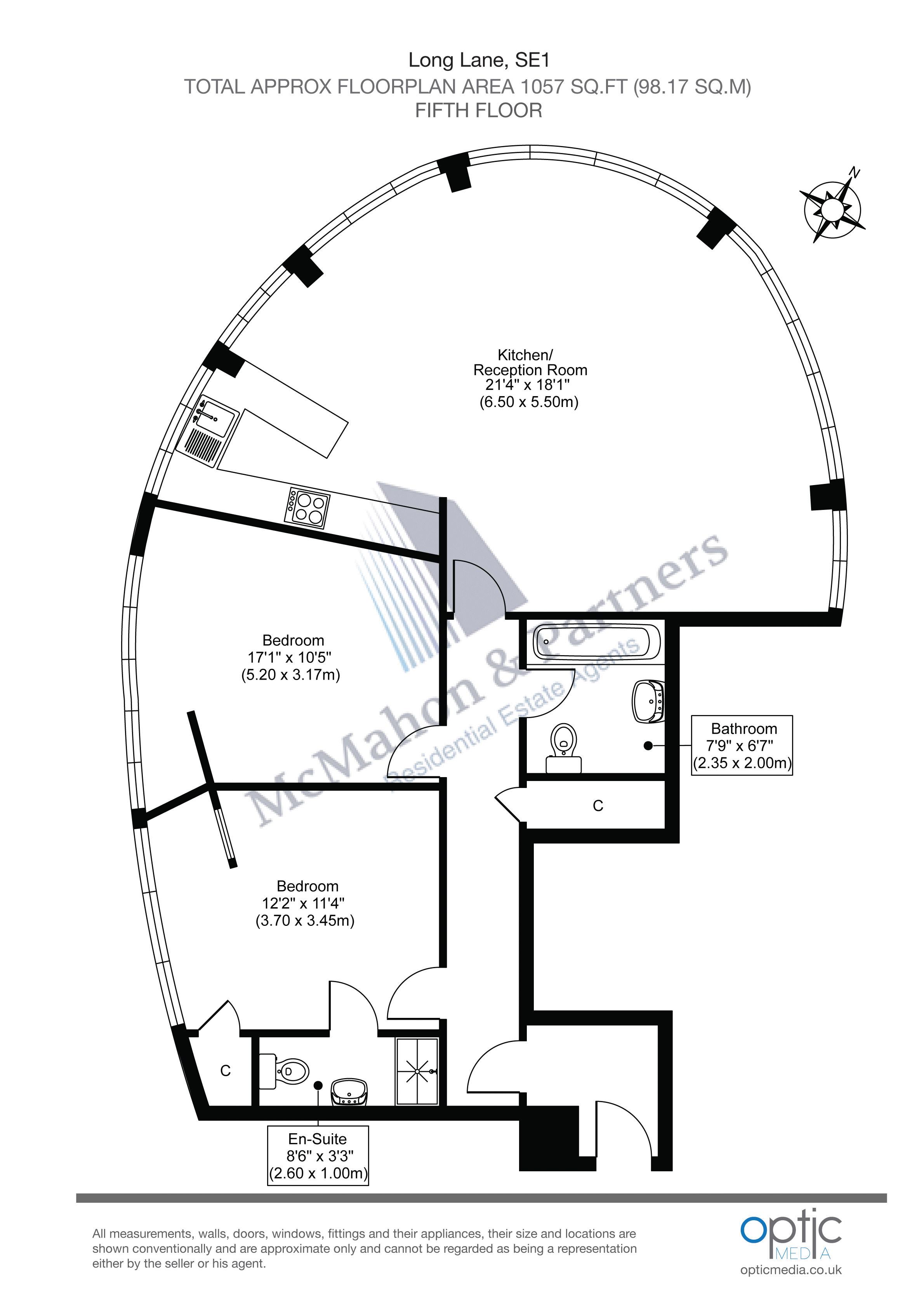 2 Bedrooms Flat to rent in Long Lane, London SE1