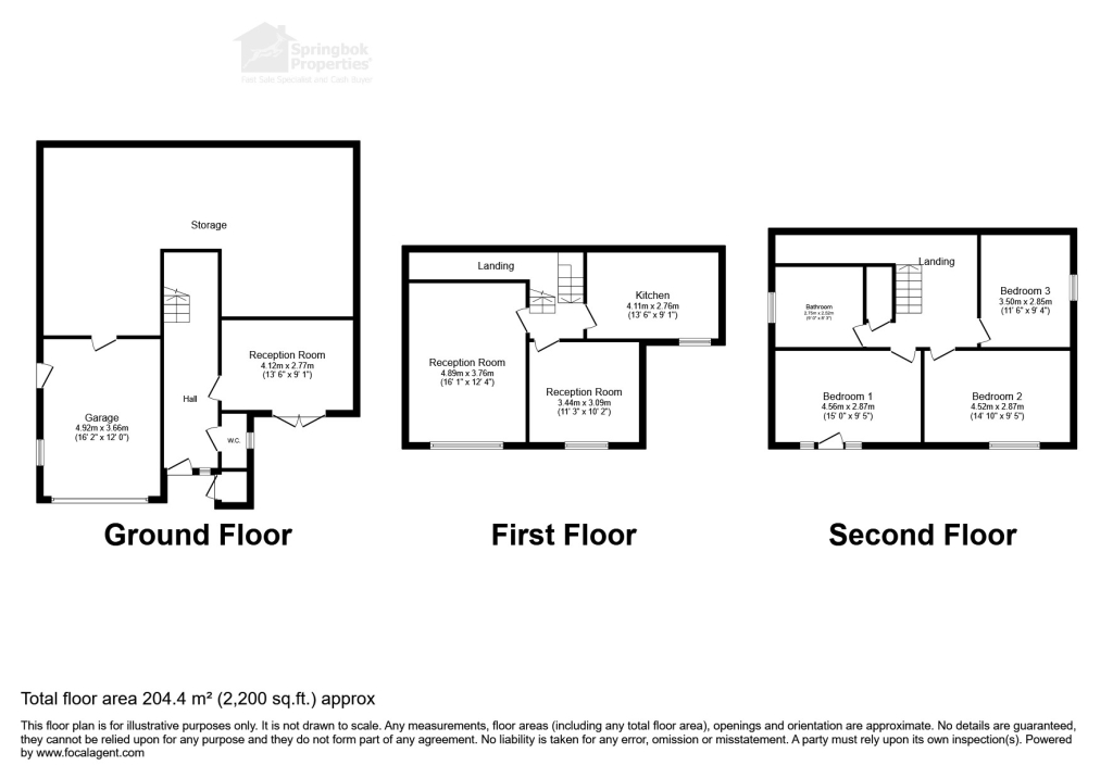 23, Price Avenue, Barry floorplan