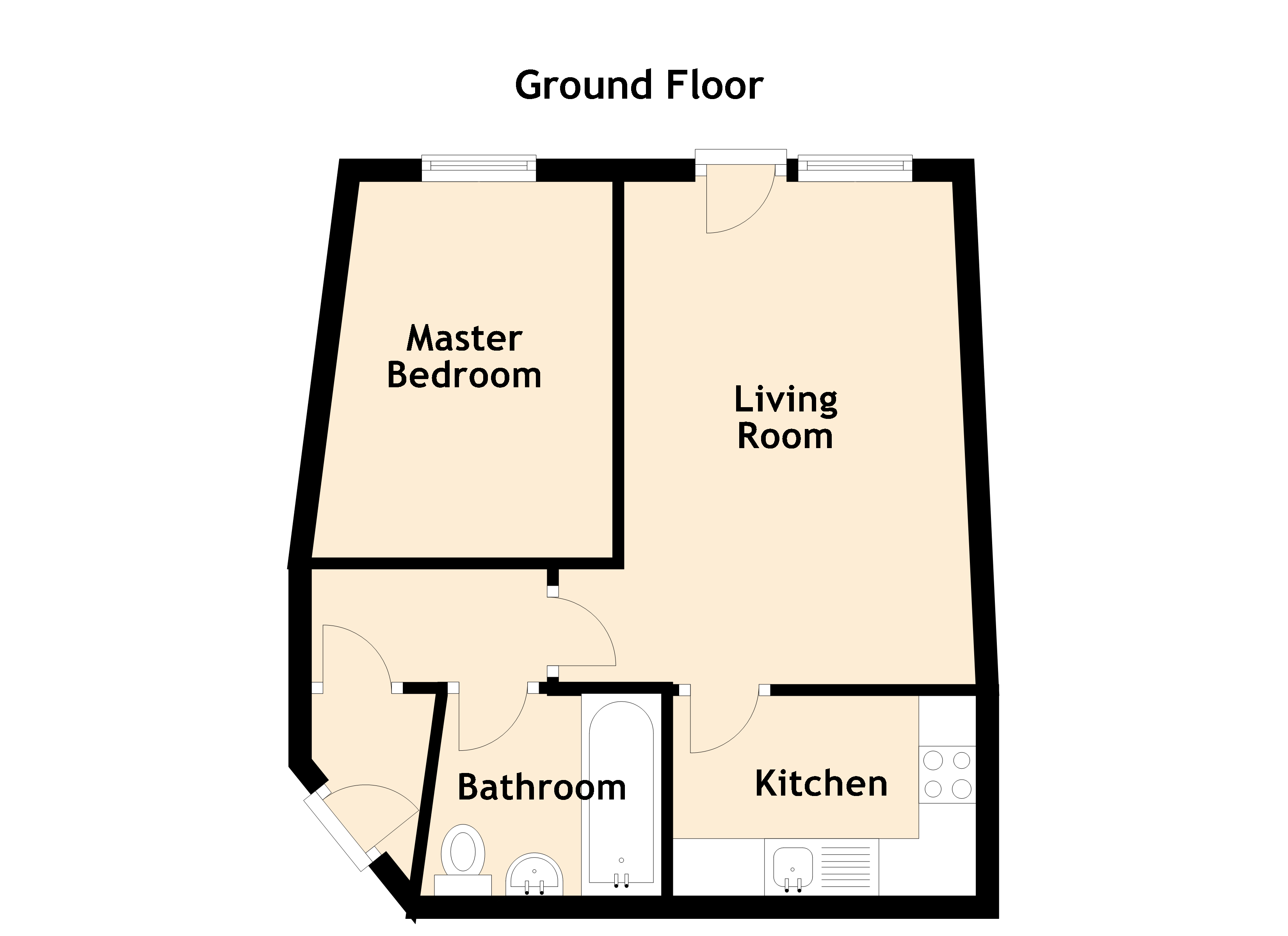 1 Bedrooms End terrace house for sale in Craigentinny Road, Craigentinny, Edinburgh EH7