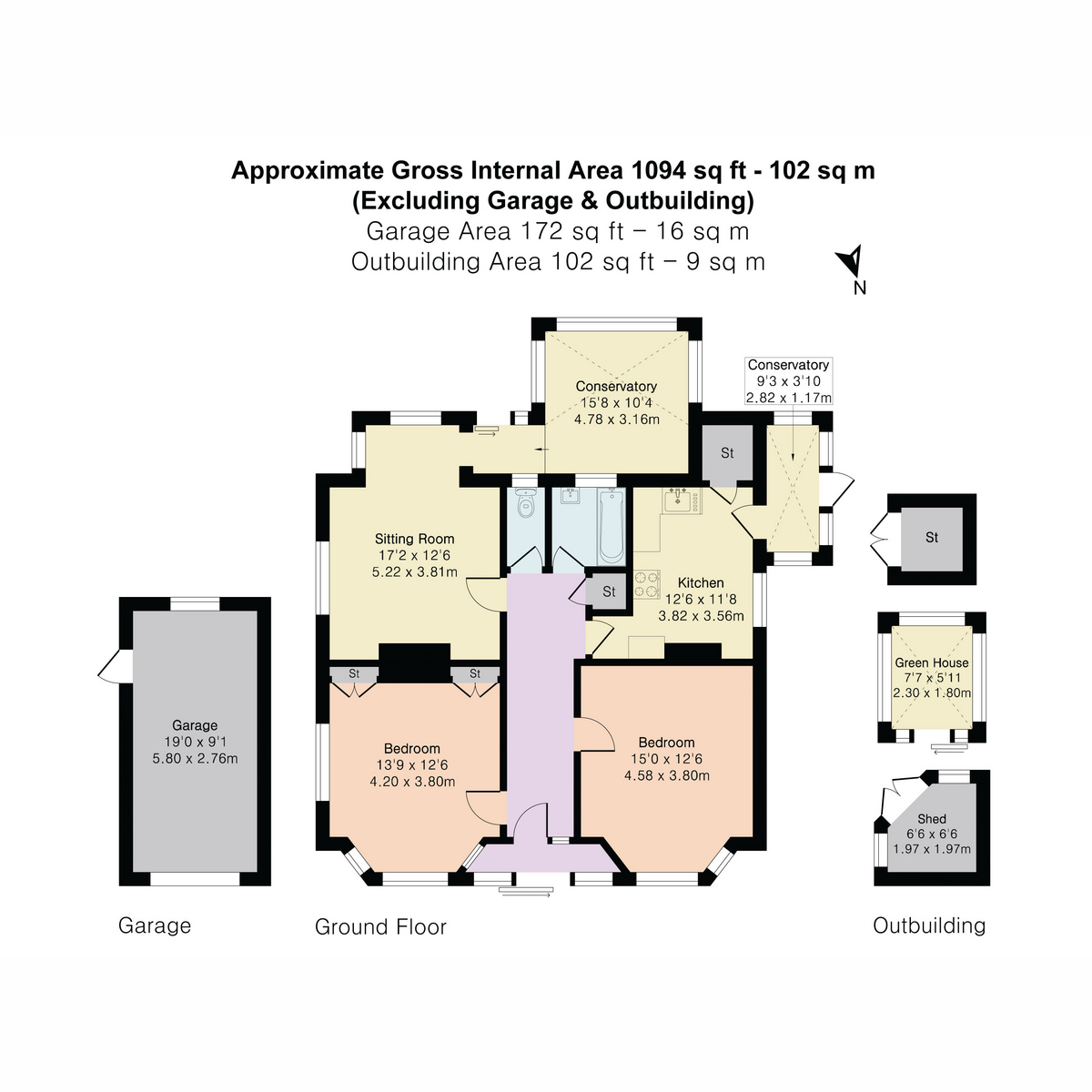 27, Windmill Lane, Wheatley floorplan
