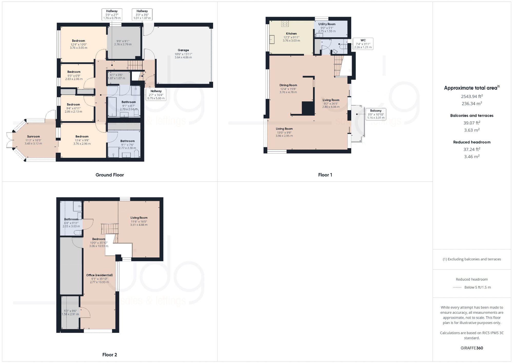 9 Oakwood Gardens, Lancaster floorplan