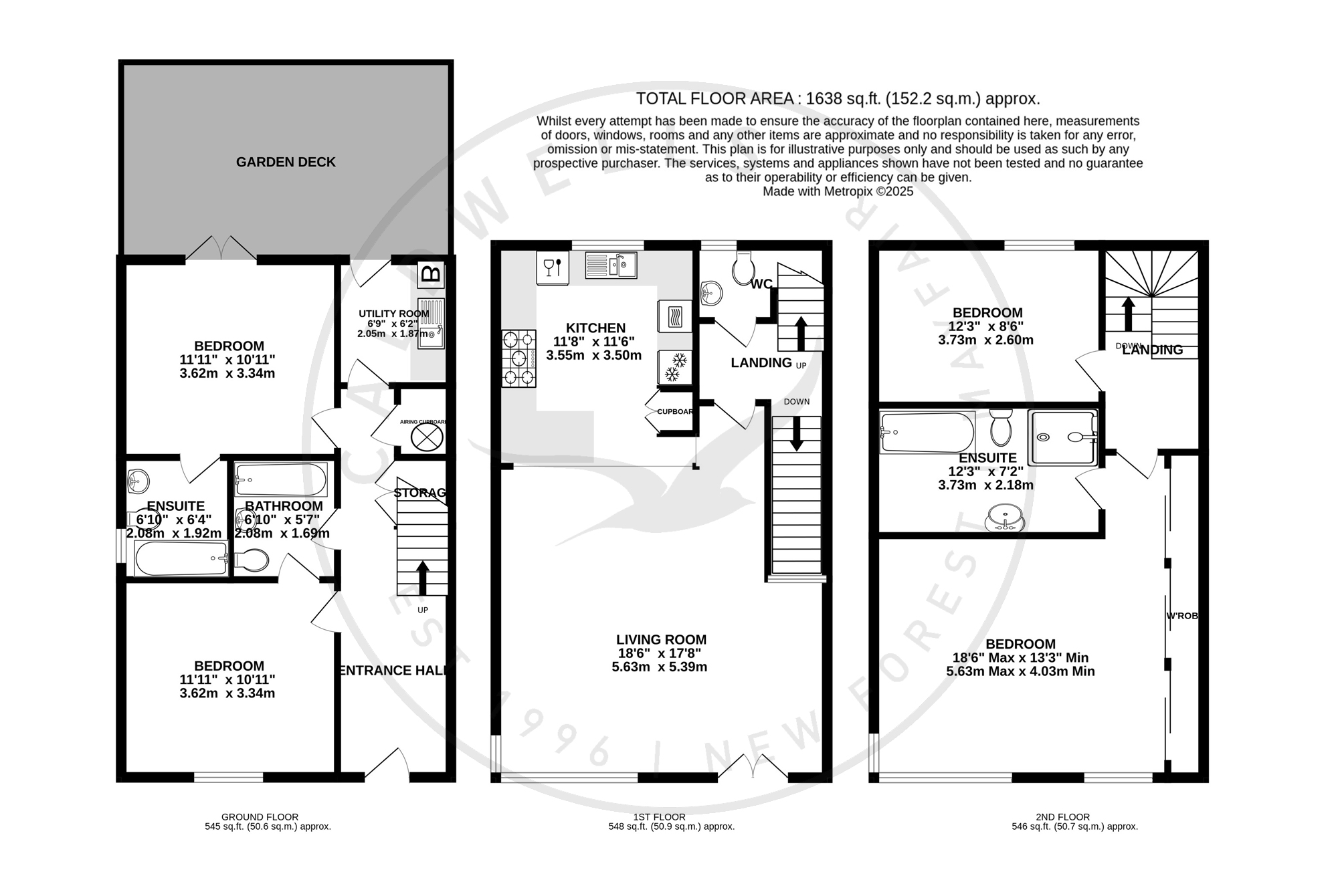 The Blue House, 37, Avenue Road, Lymington floorplan
