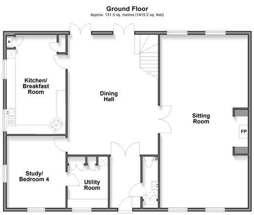 Acrise, Folkestone floorplan