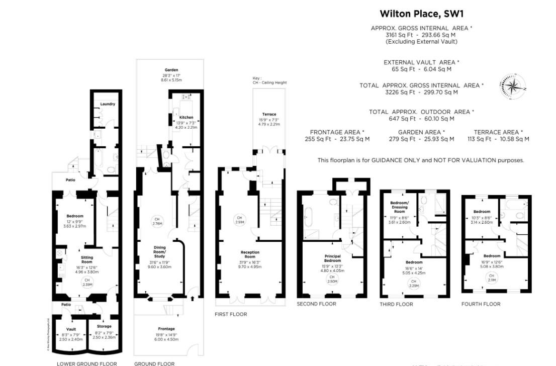 17, Wilton Place, London floorplan
