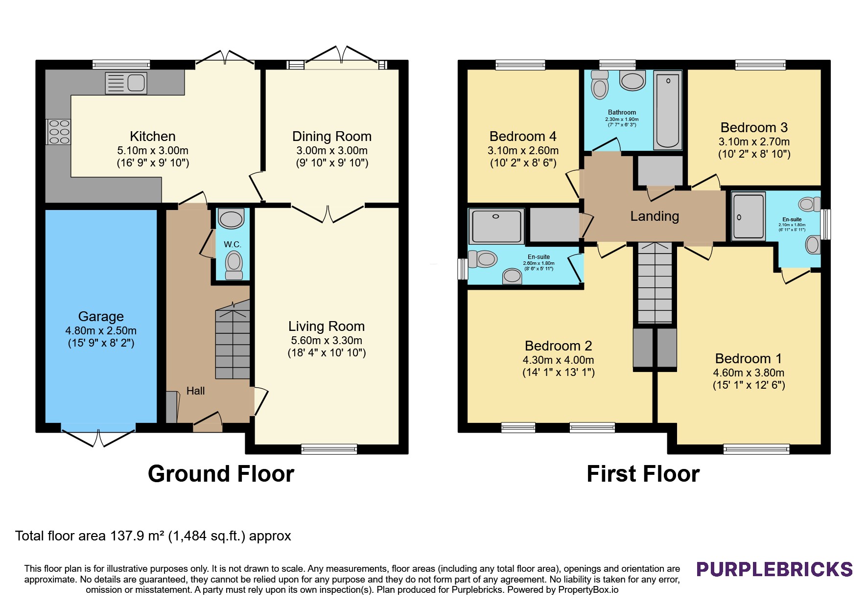 13, Rufus Road, Carlisle floorplan