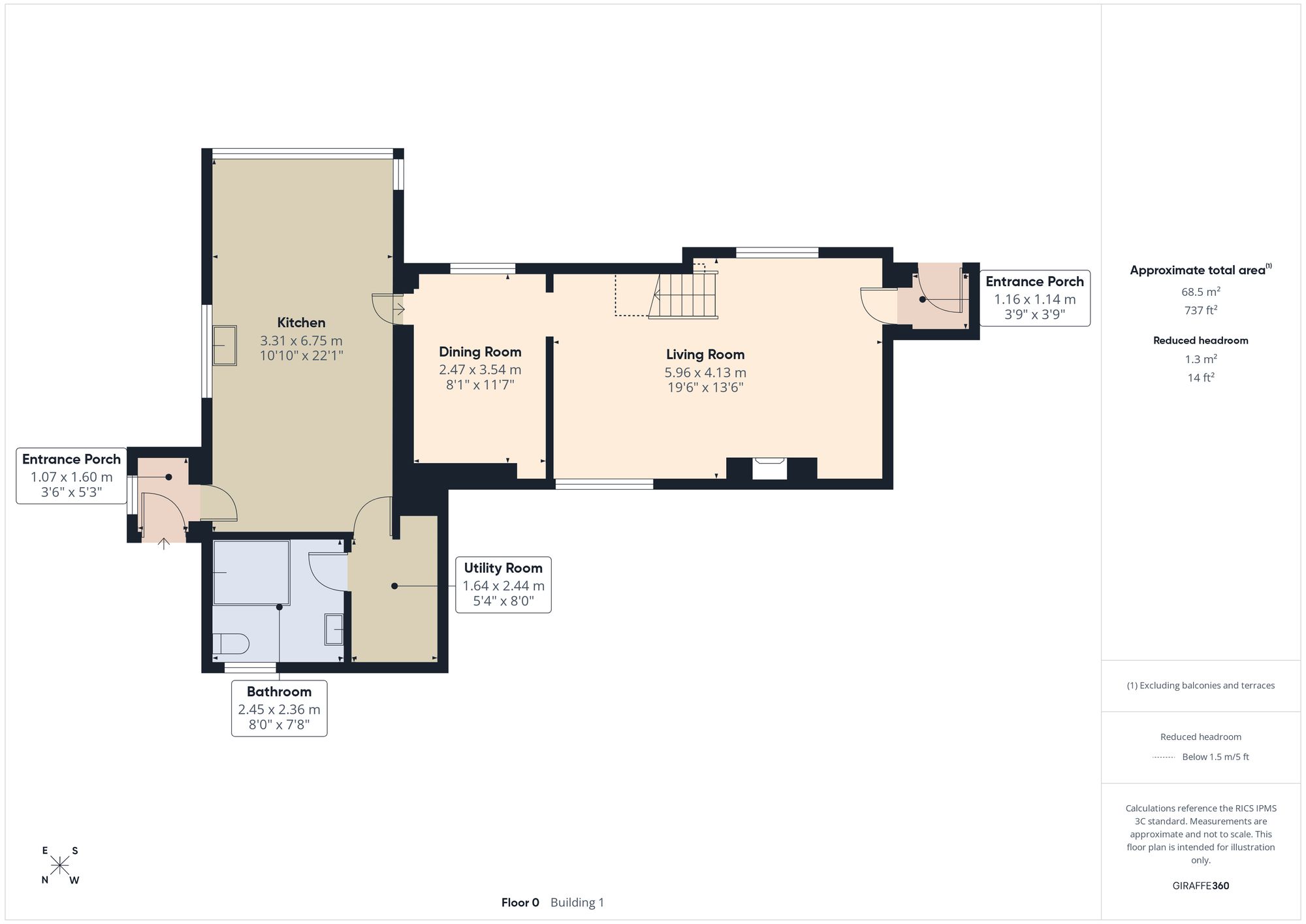 Station House Waunavon, Abergavenny floorplan
