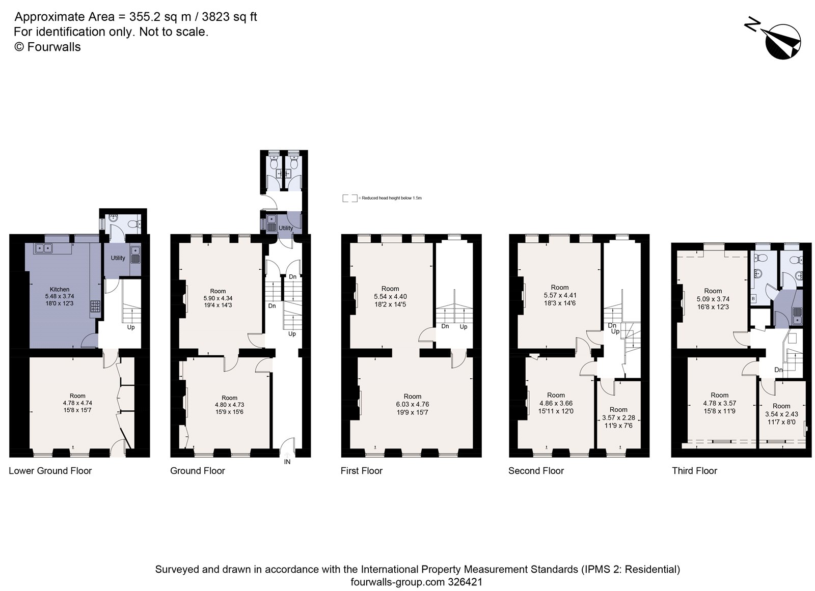 Gay Street, Bath, Somerset BA1, 5 bedroom semidetached house for sale