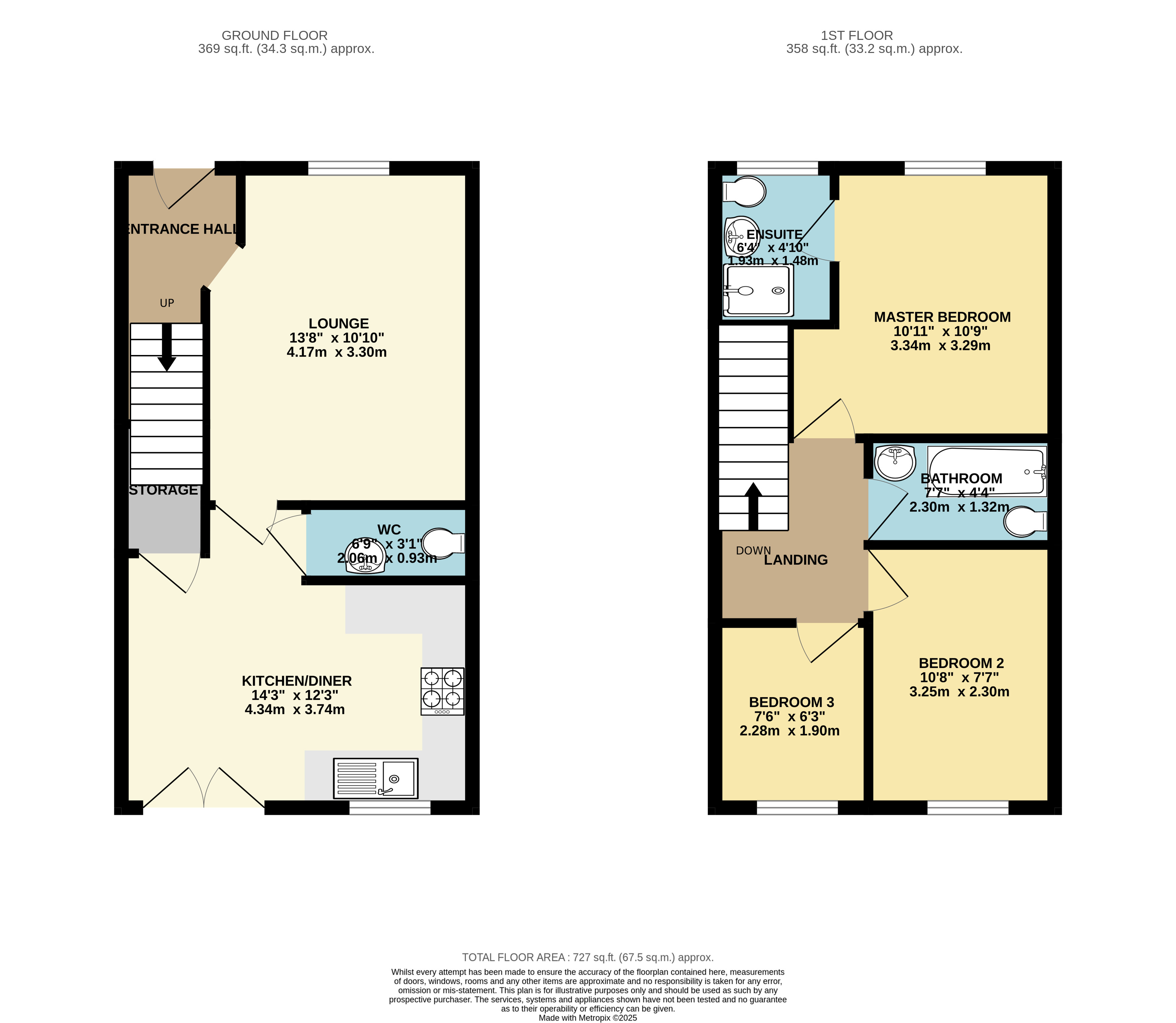 30, Spinnaker Croft, Wavendon Gate floorplan