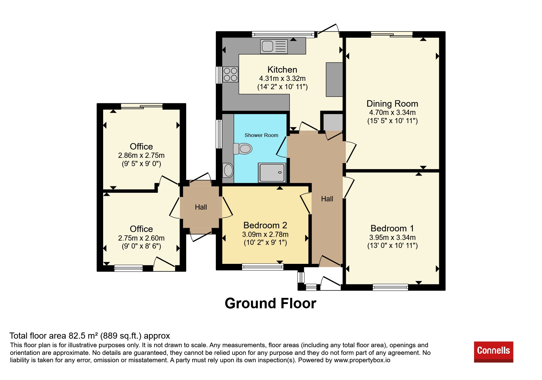 4, Heather Rise, Bushey floorplan