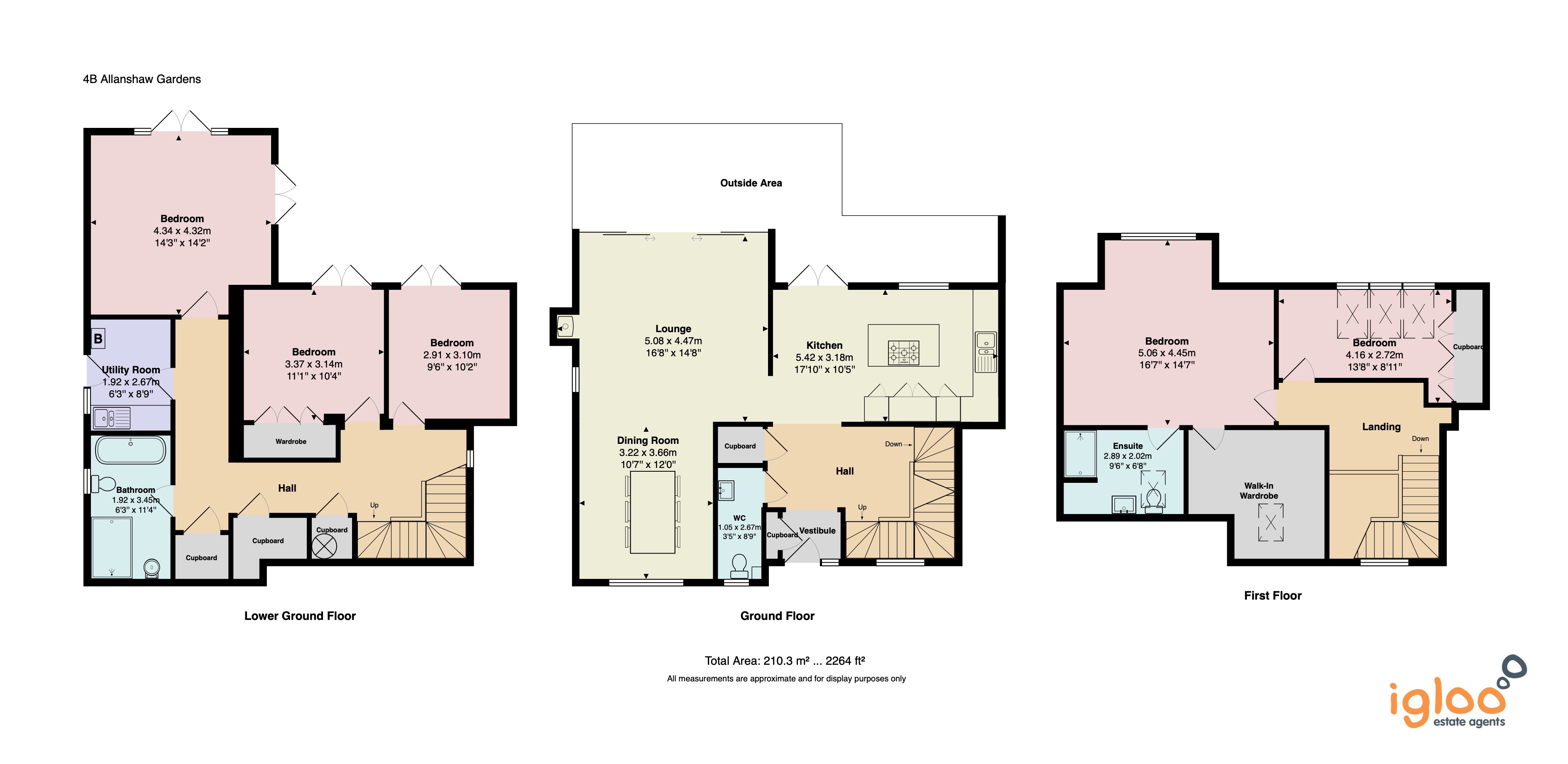 4B, Allanshaw Gardens, Hamilton floorplan
