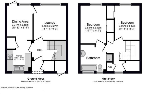 2 Bedrooms Terraced house for sale in Knaphill, Woking, Surrey GU21