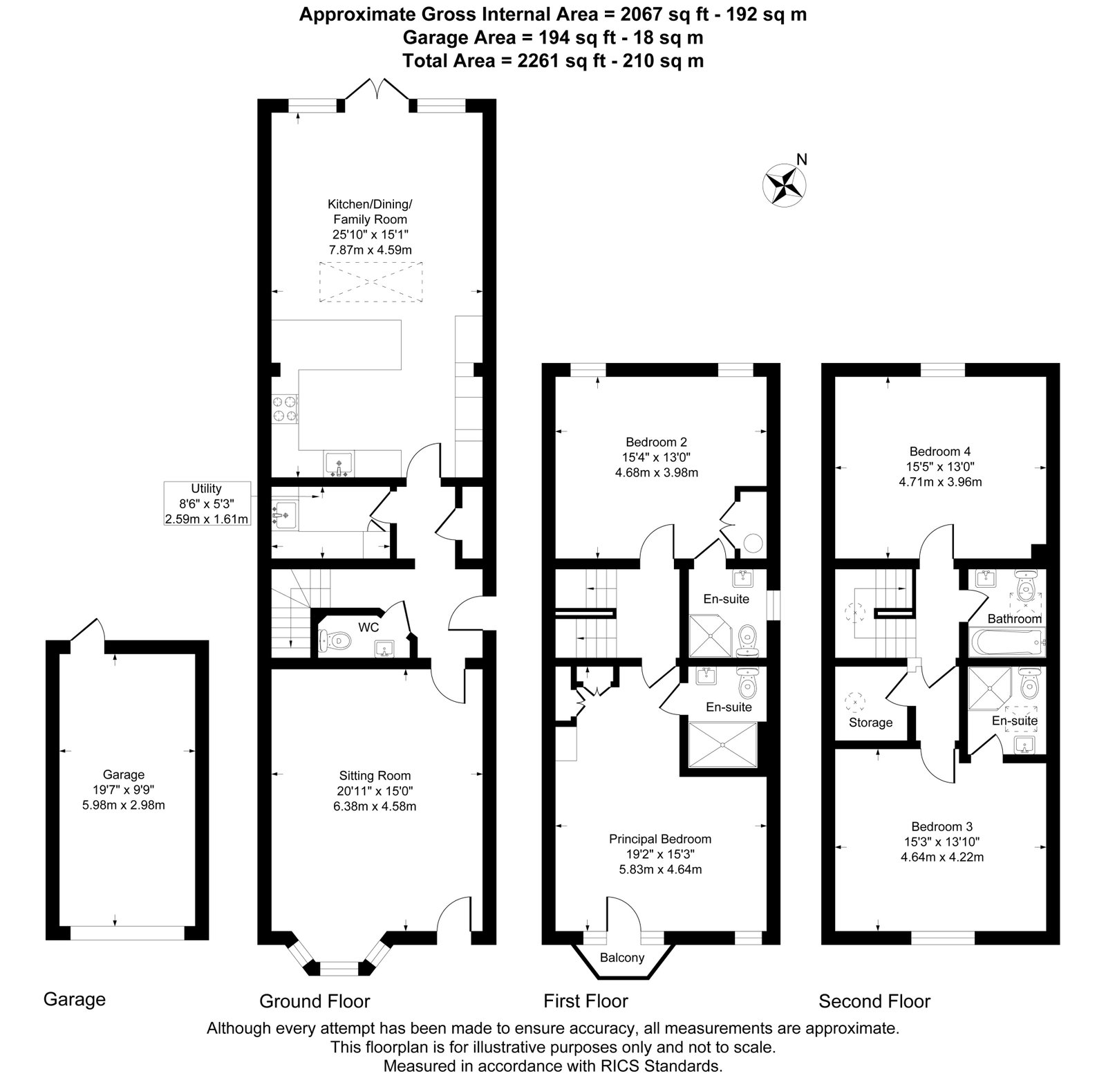 34, Park Lane, Salisbury floorplan
