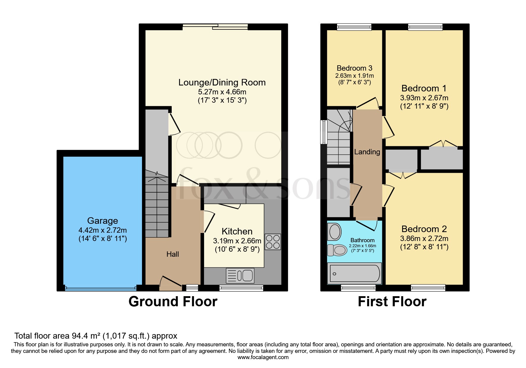 3, Manor Park, Bognor Regis floorplan