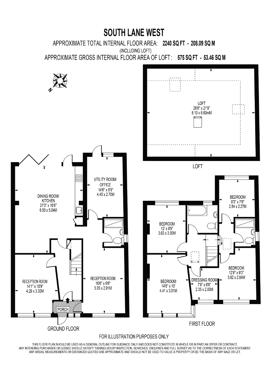 South Lane West, New Malden, London KT3, 4 bedroom end terrace house
