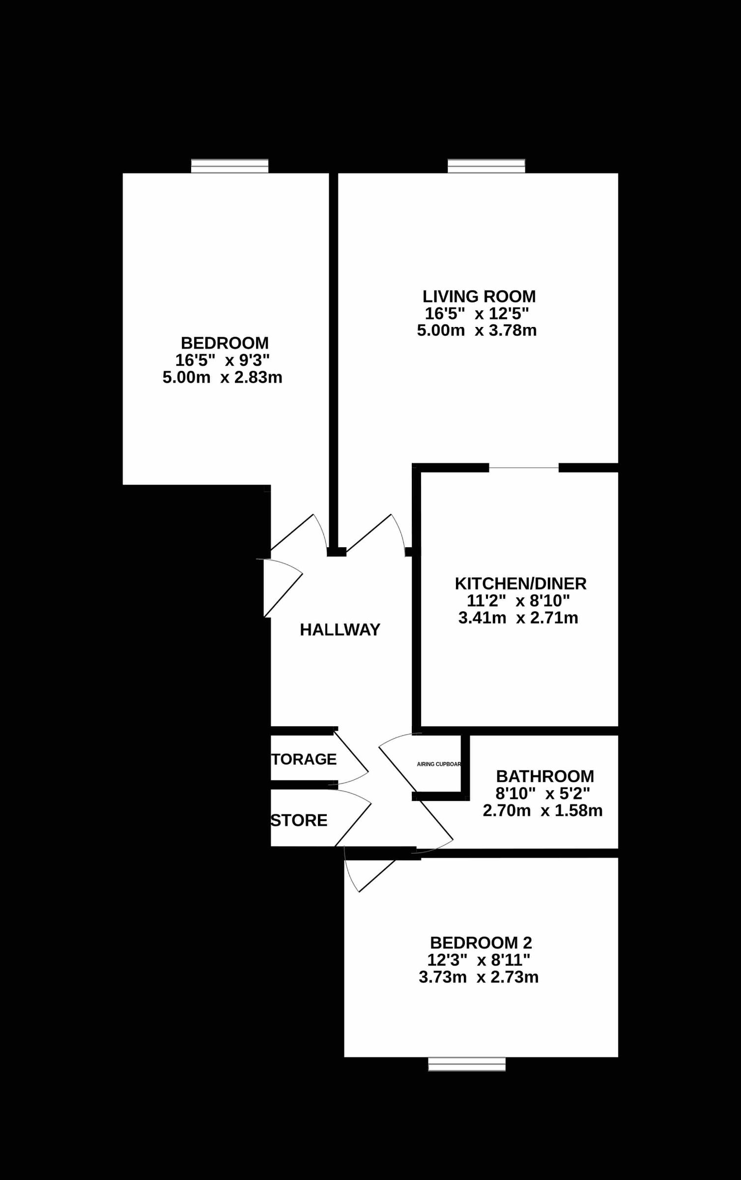 4 Delapre Court, Northampton floorplan