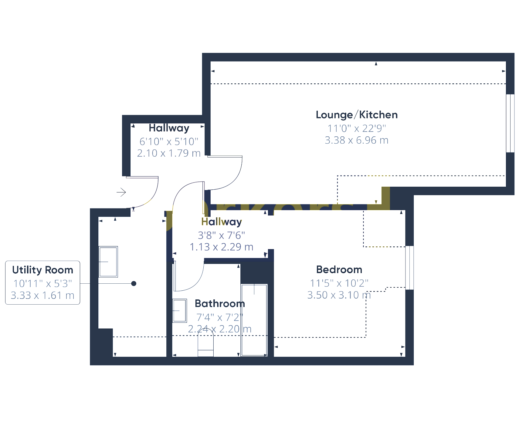 Flat 4, Ray House,, Ray Park Road, Berkshire floorplan