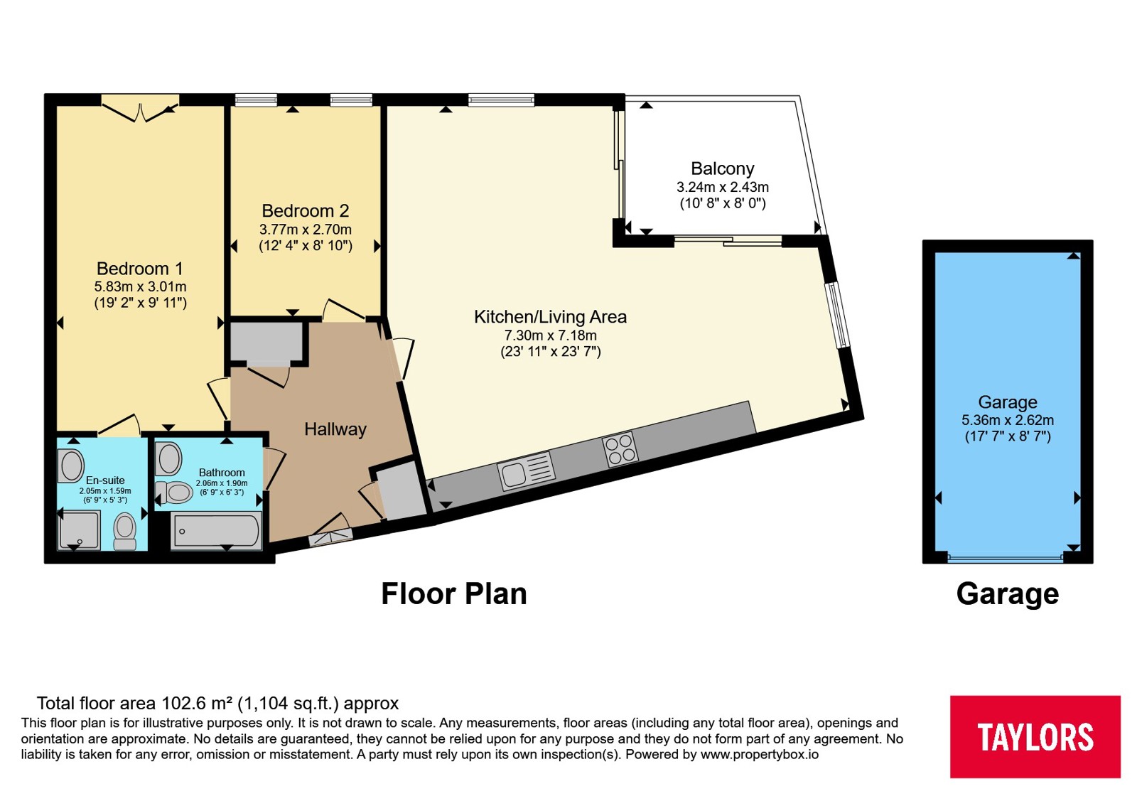 21, Pondecroft, Buckinghamshire floorplan