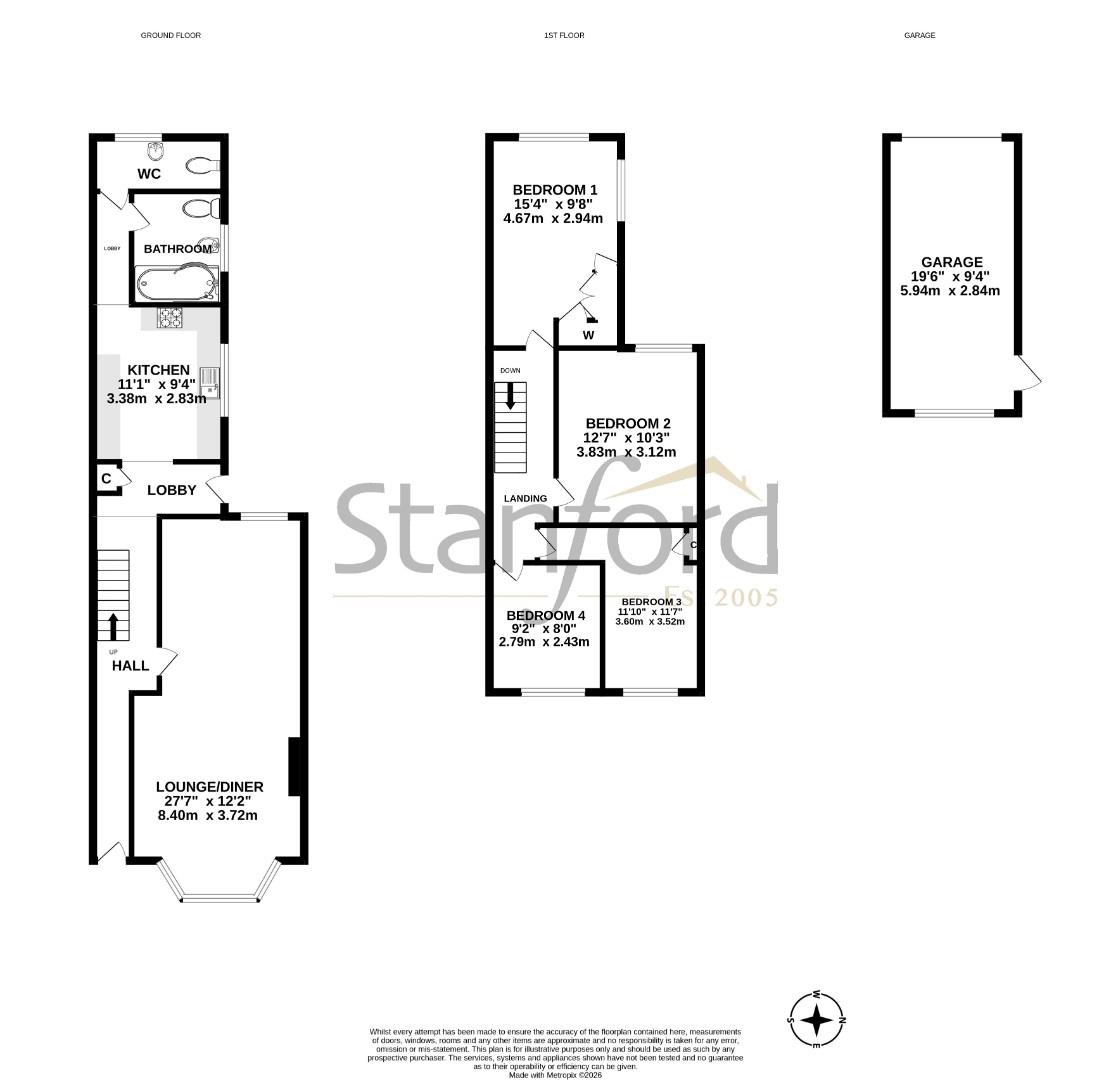 87, Desborough Road, Eastleigh floorplan