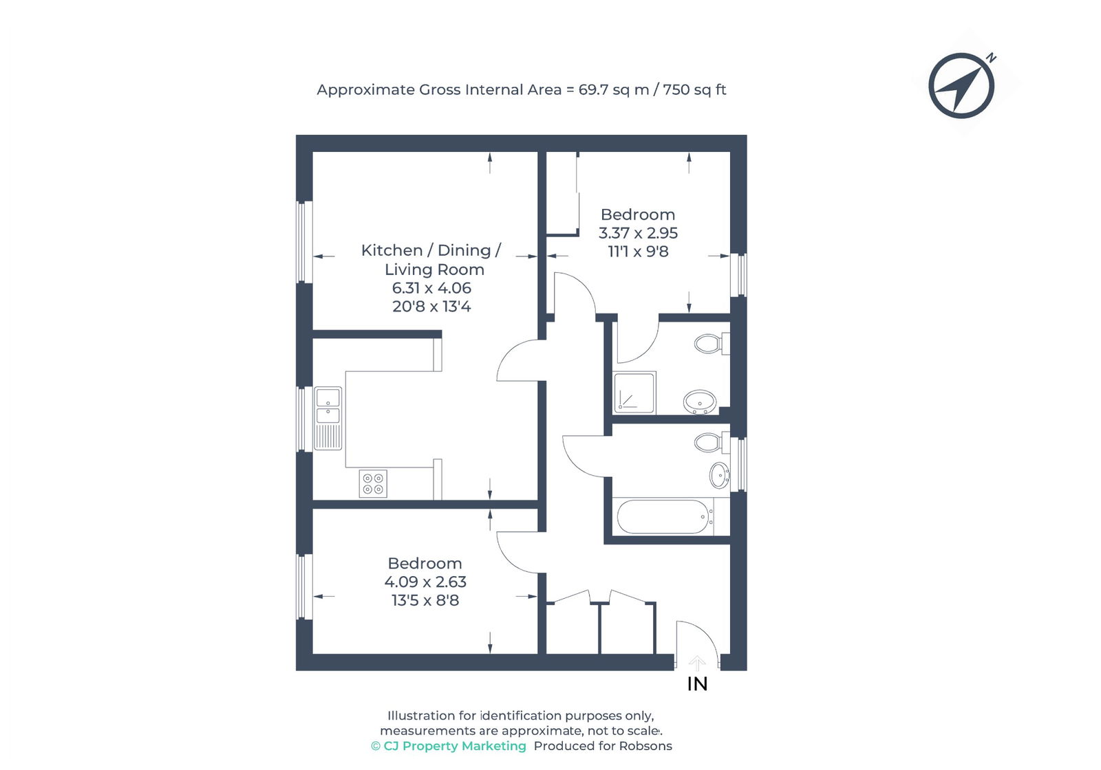 20, Drury Court, Gerrards Cross floorplan