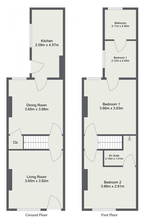 2 Bedrooms Terraced house for sale in Bradley Avenue, Castleford WF10
