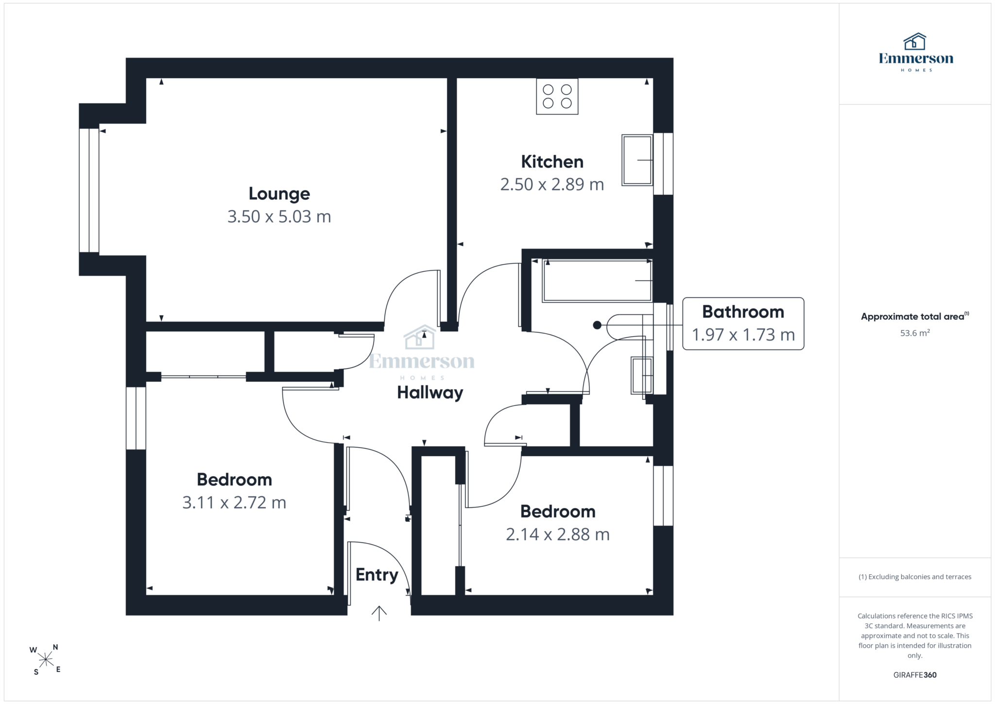 8, Millstream Court, Paisley floorplan