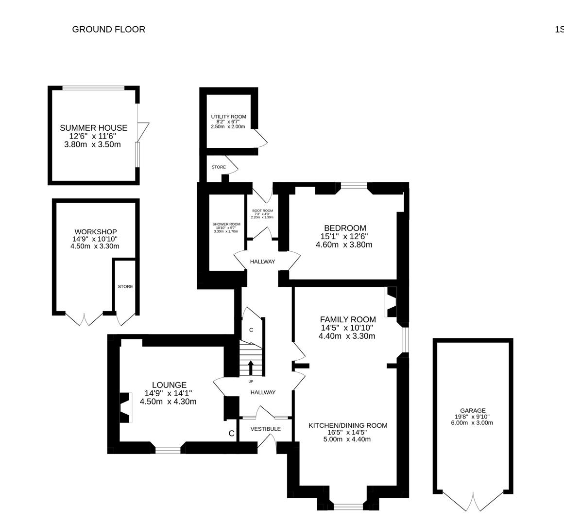 East Faerwood, Harviestoun Road, Dollar floorplan