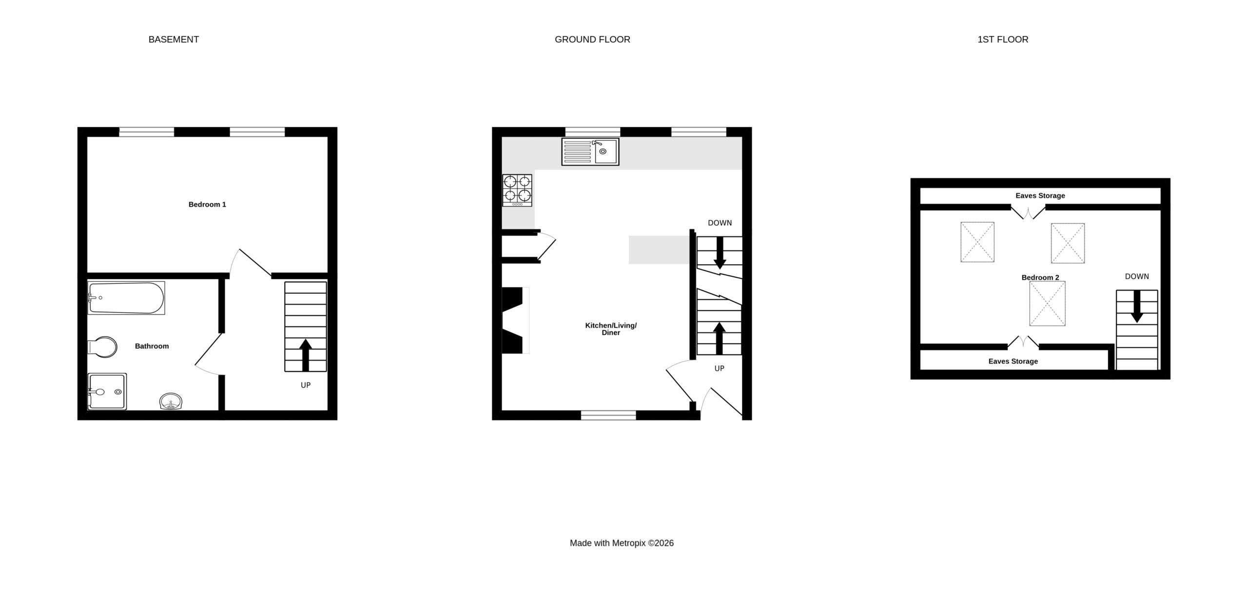 L'Escapade, Les Petite Fontaines, St Peter Port floorplan