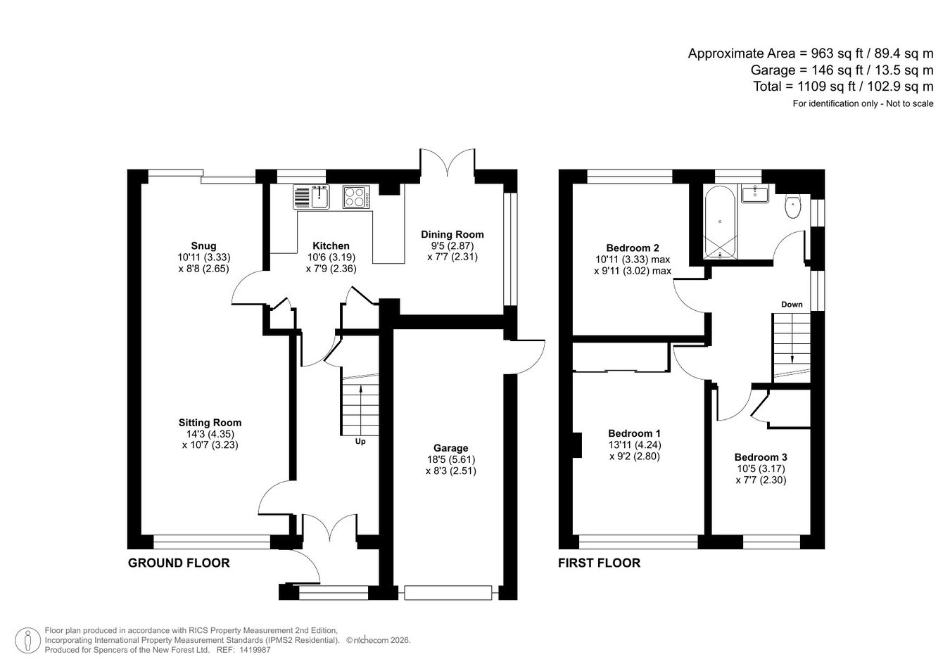 7, Moorcroft Avenue, Christchurch floorplan