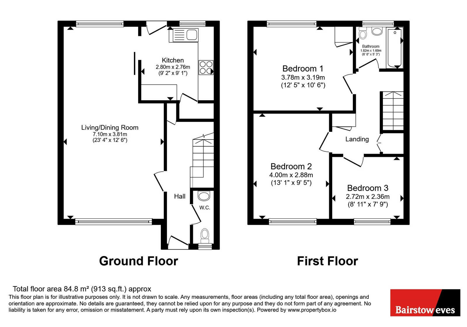 35, Canterbury Road, Kent floorplan