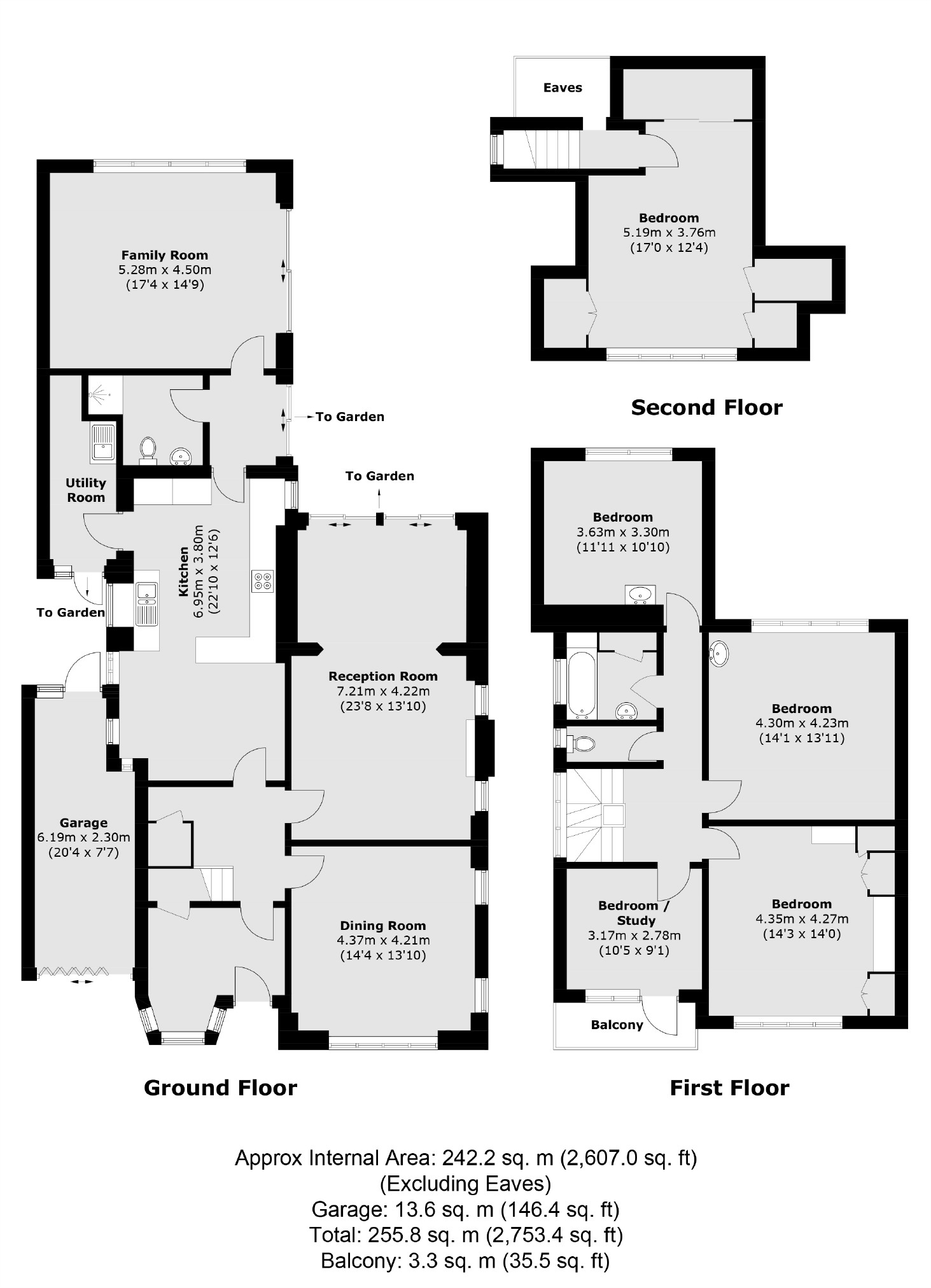 30, Bushy Park Gardens, Teddington floorplan