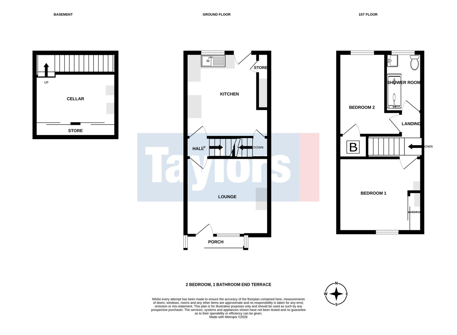 6, Prospect Gardens, Stourbridge floorplan